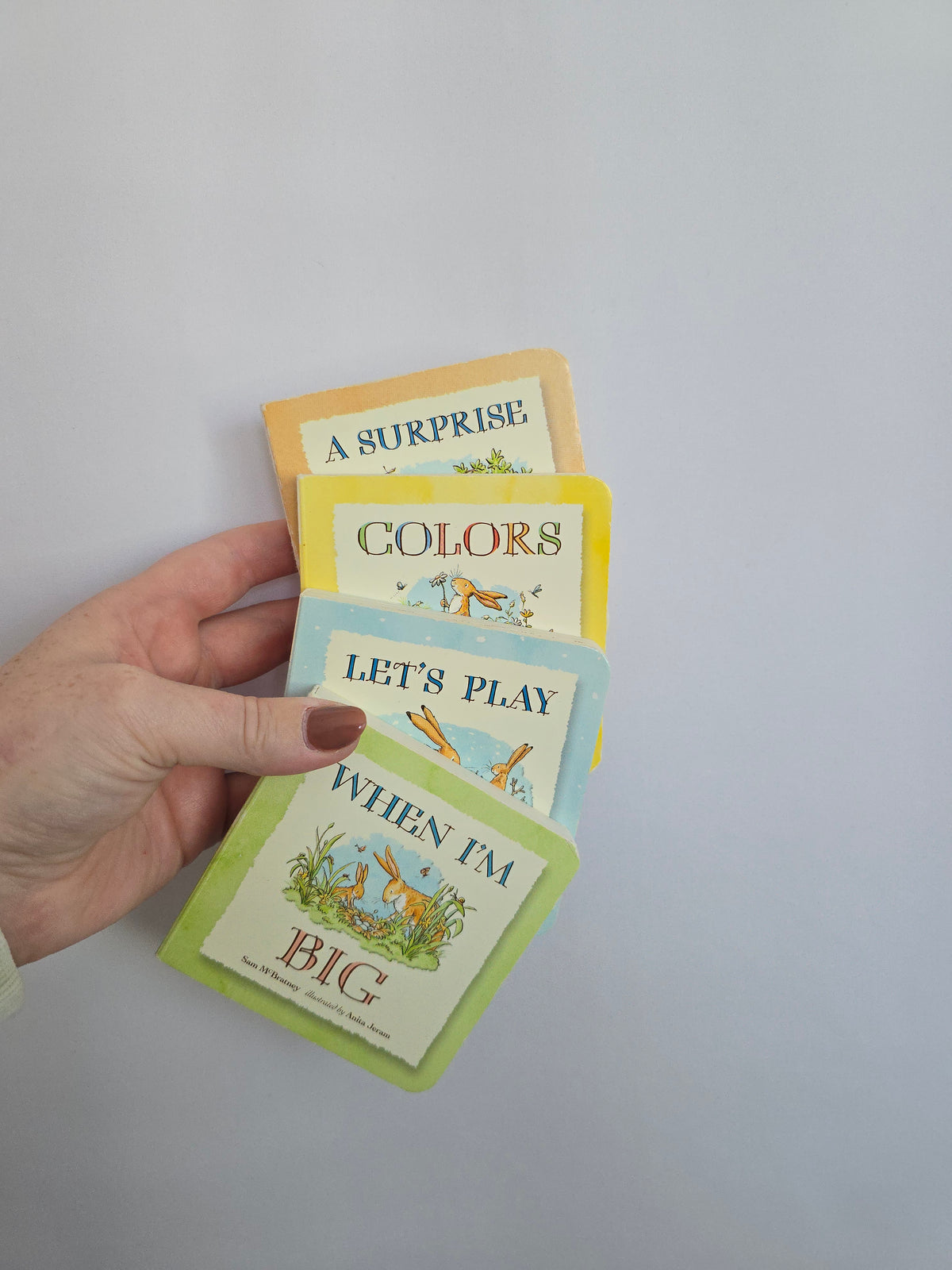 Nutbrown Hair 4 Pack Mini Books • Board Books