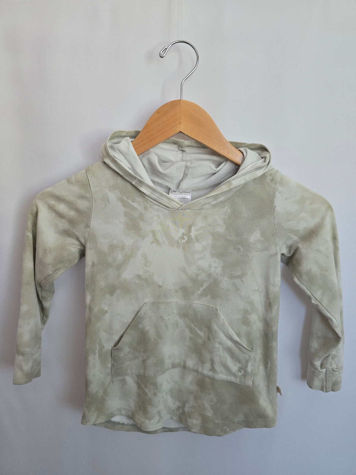 Jax & Lennon Sage Tie-dye Hoodie • 3-4 years