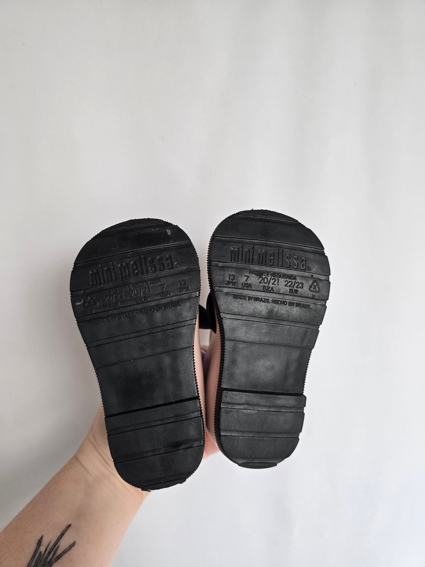 Mini Melissa Minnie Mouse Boots • 7C