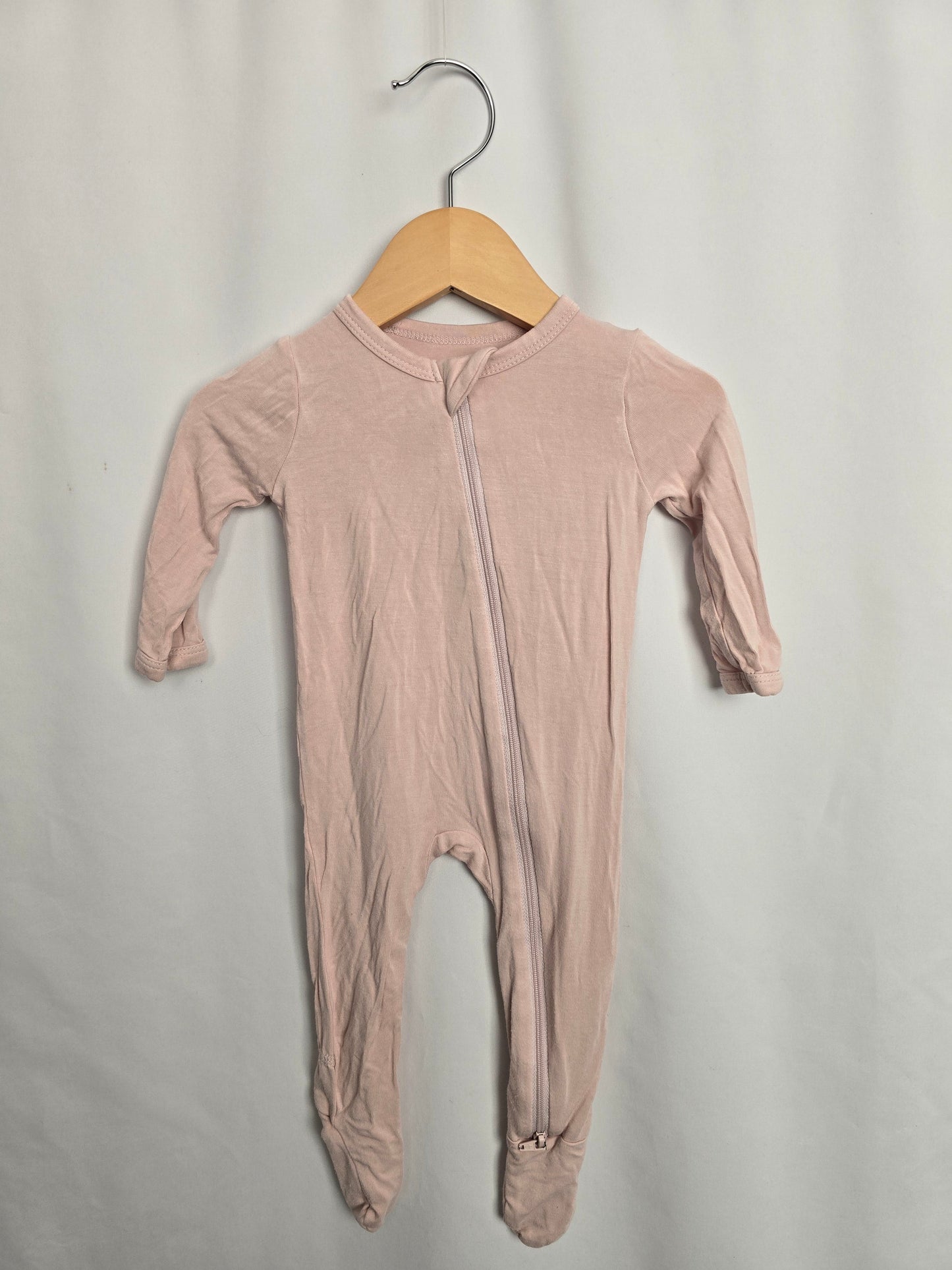Kyte Baby Light Pink Zipper Sleeper • 3-6 months