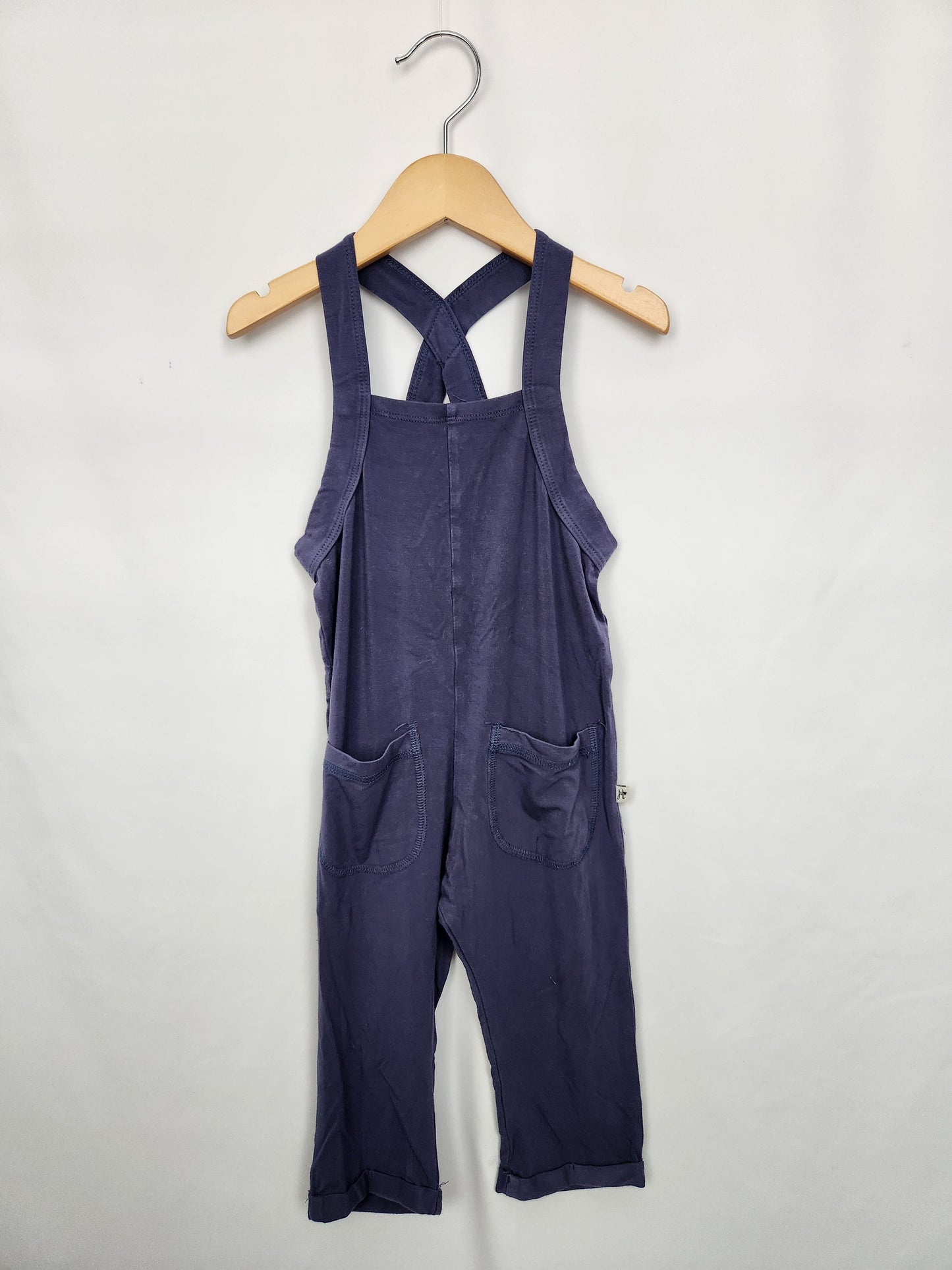 Jax & Lennon Blue Romperalls • 2-3 years