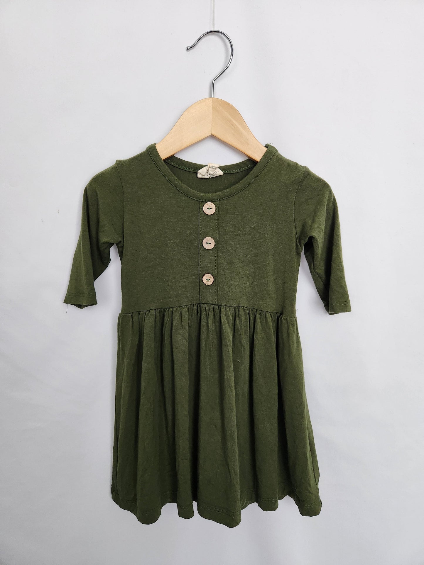 Emmie Jo Everest Green Twirl Dress • 12-18 months