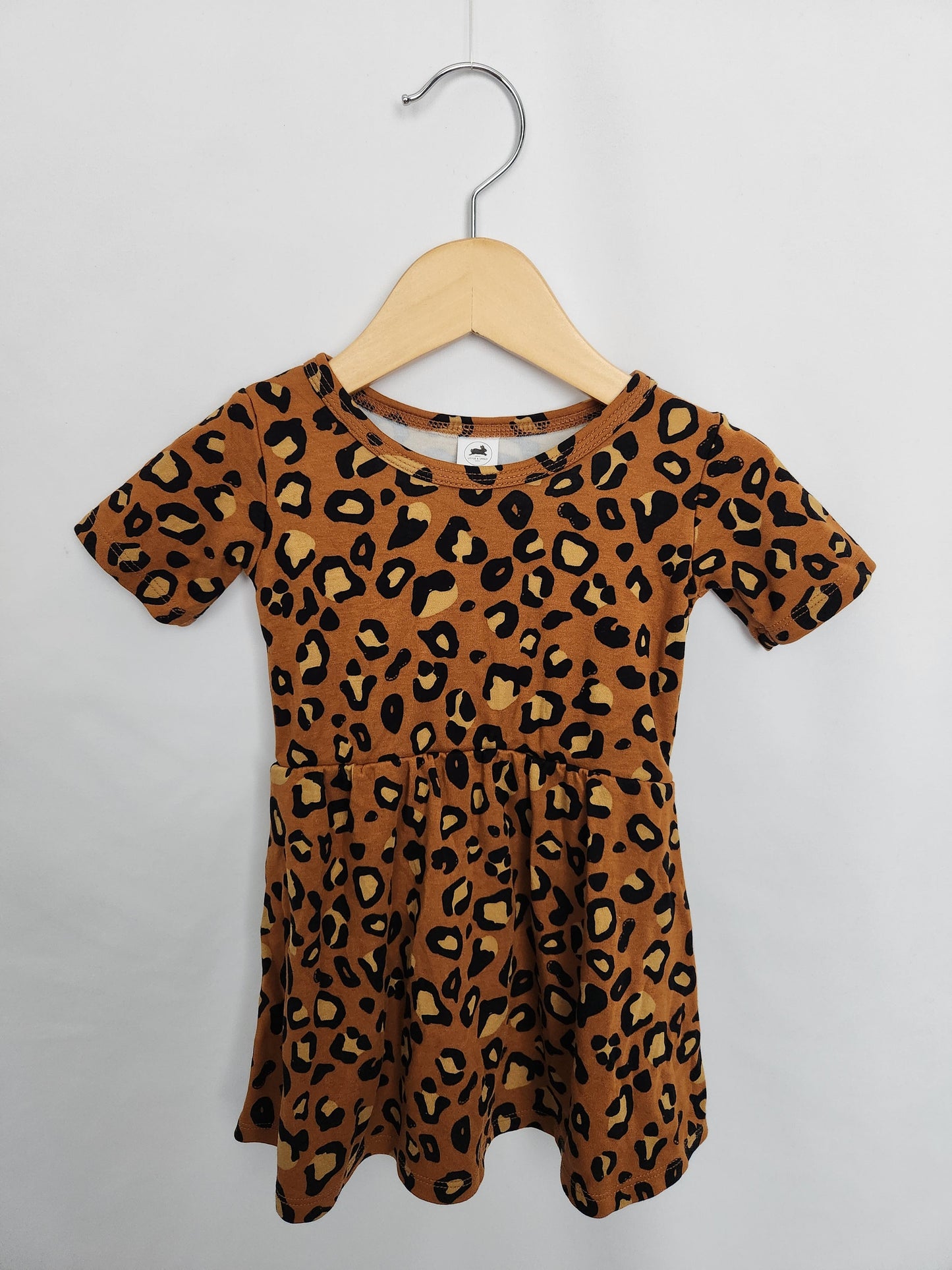 Little & Lively Leopard Twirl Dress • 6-12 months
