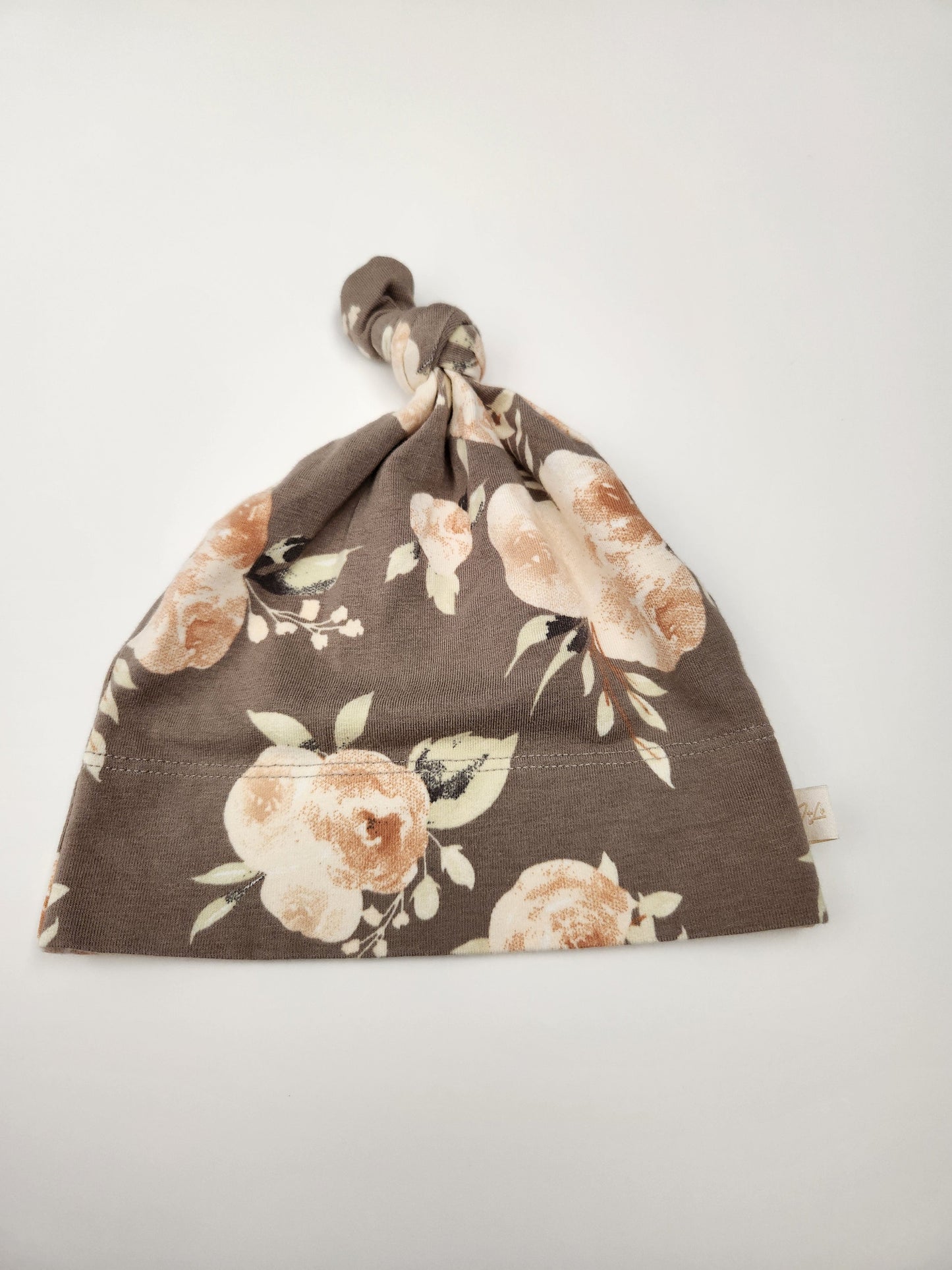 Jax & Lennon Floral Knotted Hat • 6-12 months