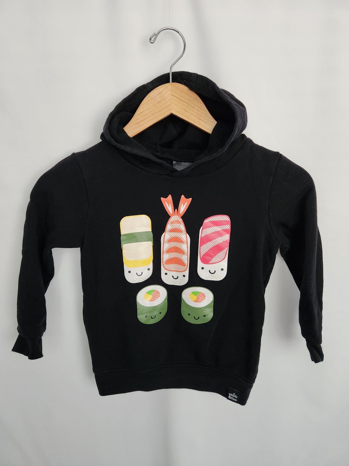 Whistle & Flute Sushi Hoodie • 5-6 years