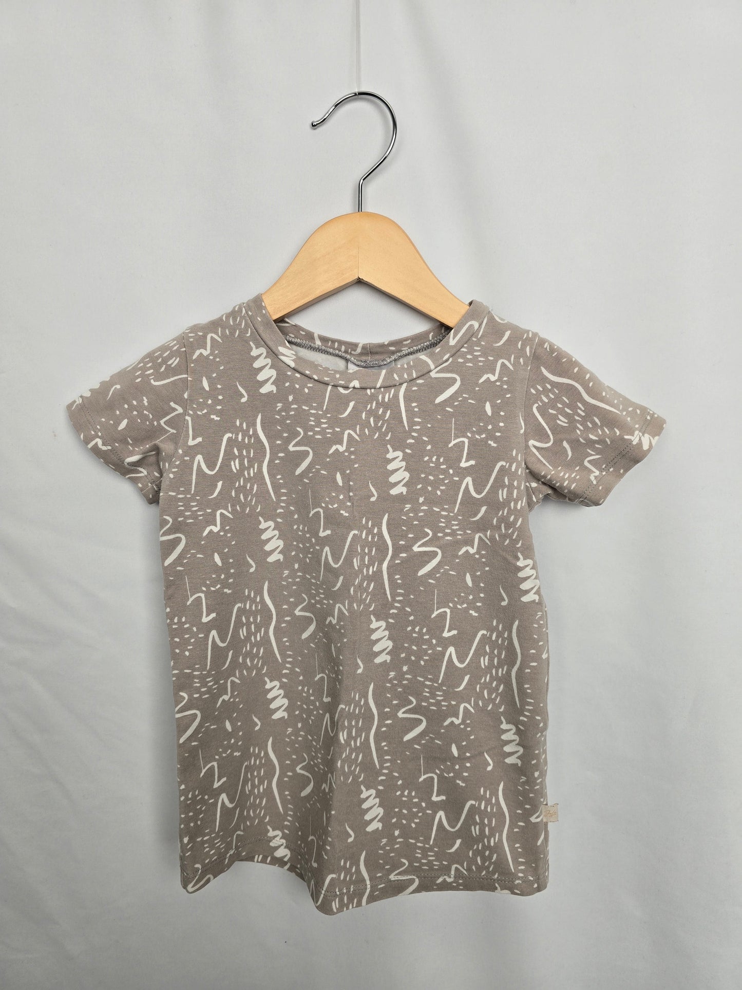 Jax & Lennon Mudcloth Basic T-shirt • 3-4 years