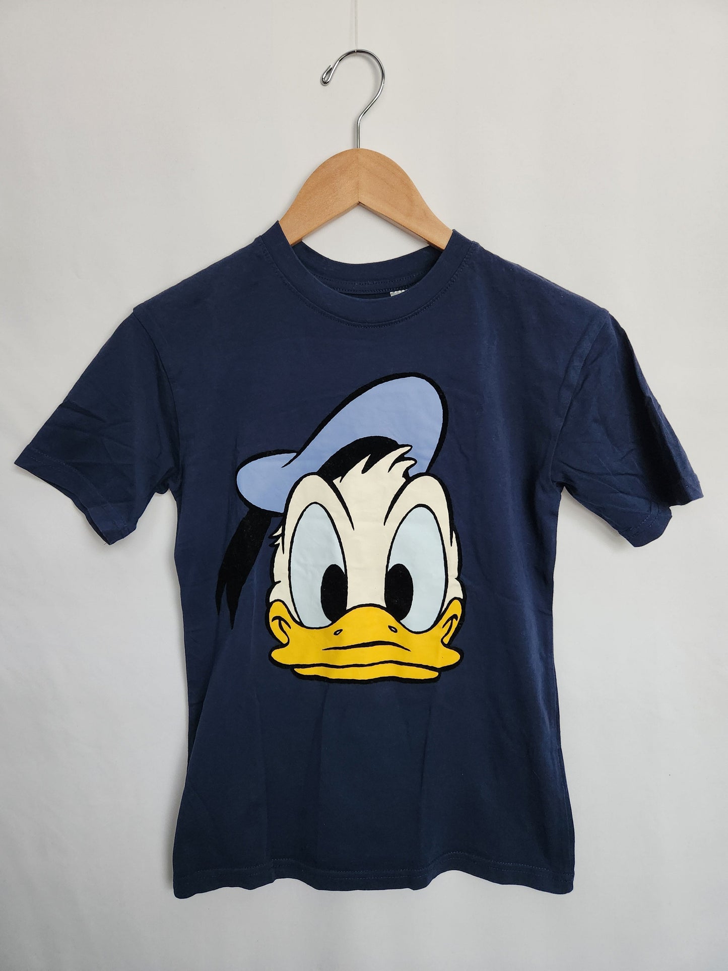 H&M Navy Donald Duck T-shirt • 8-10 years