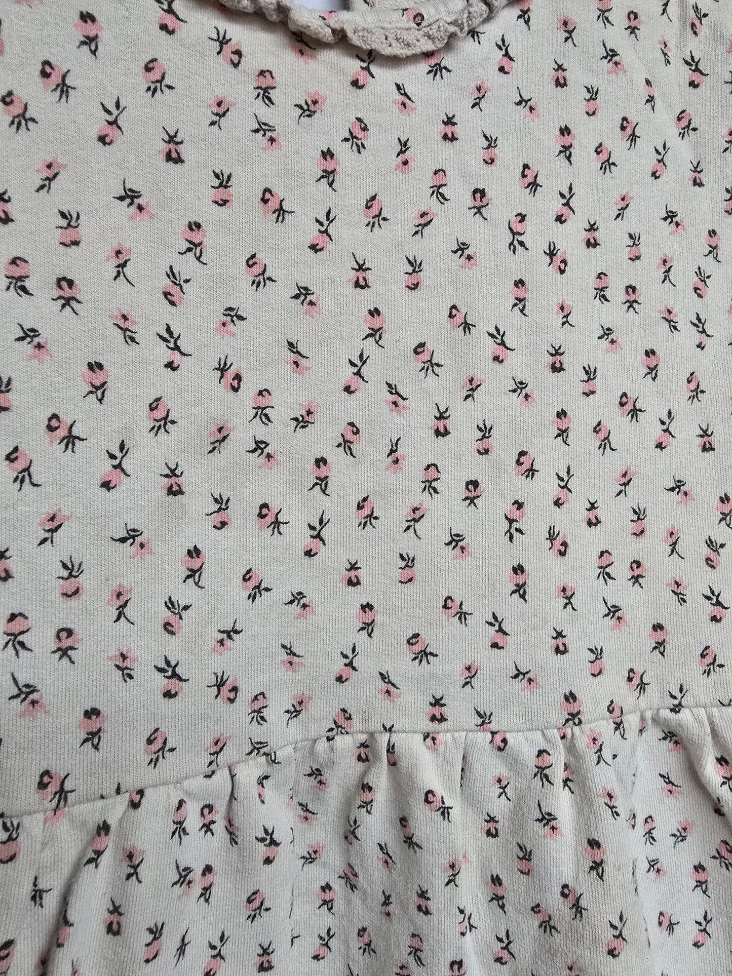 Zara Floral Dress *stains* • 2-3 years