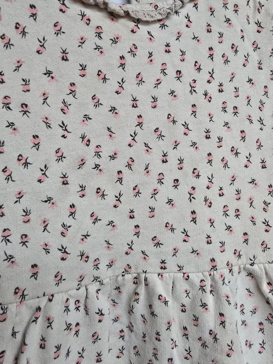 Zara Floral Dress *stains* • 2-3 years