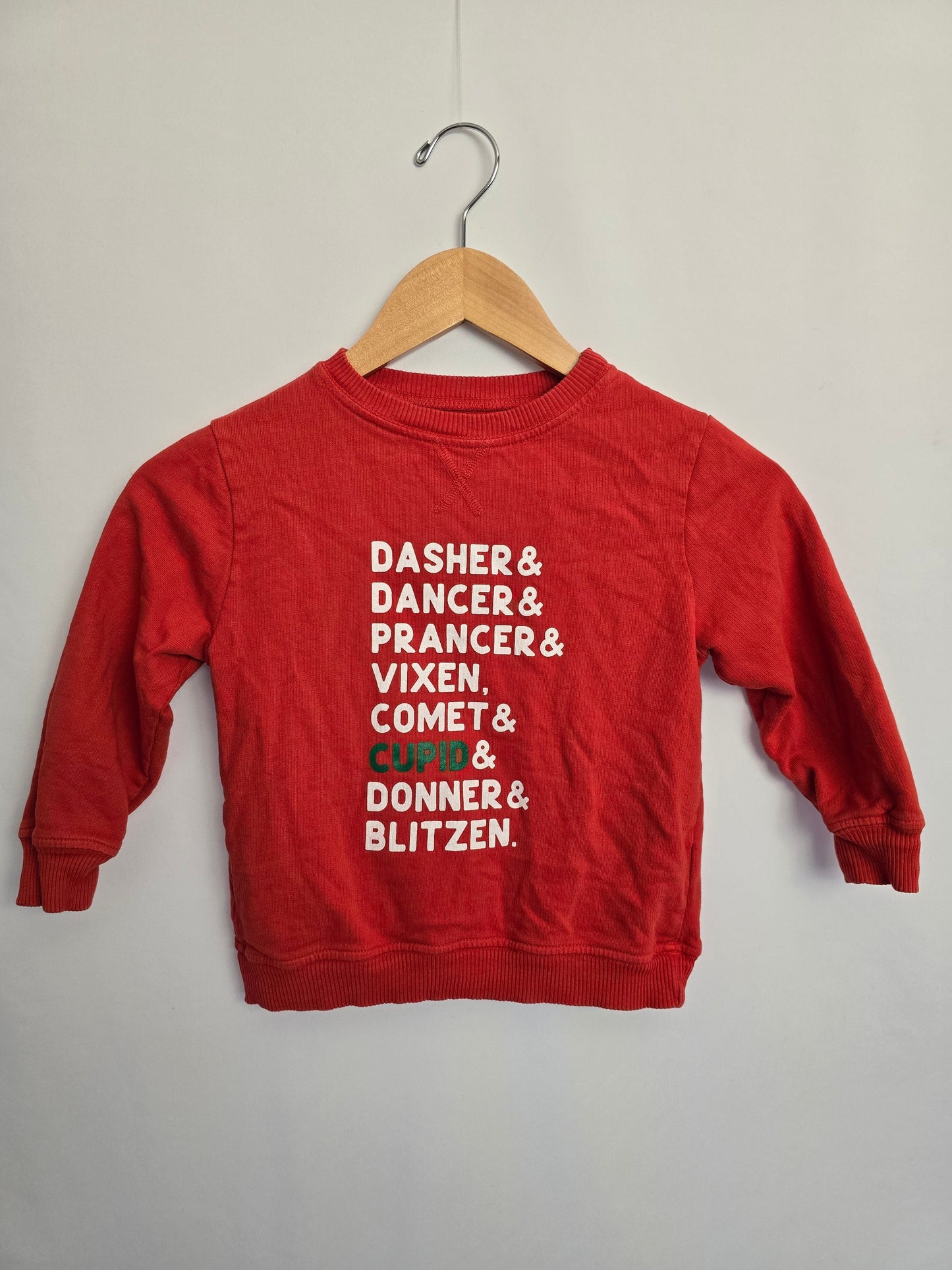 Small Shop Handmade Reindeer Graphic Crew • 4 years