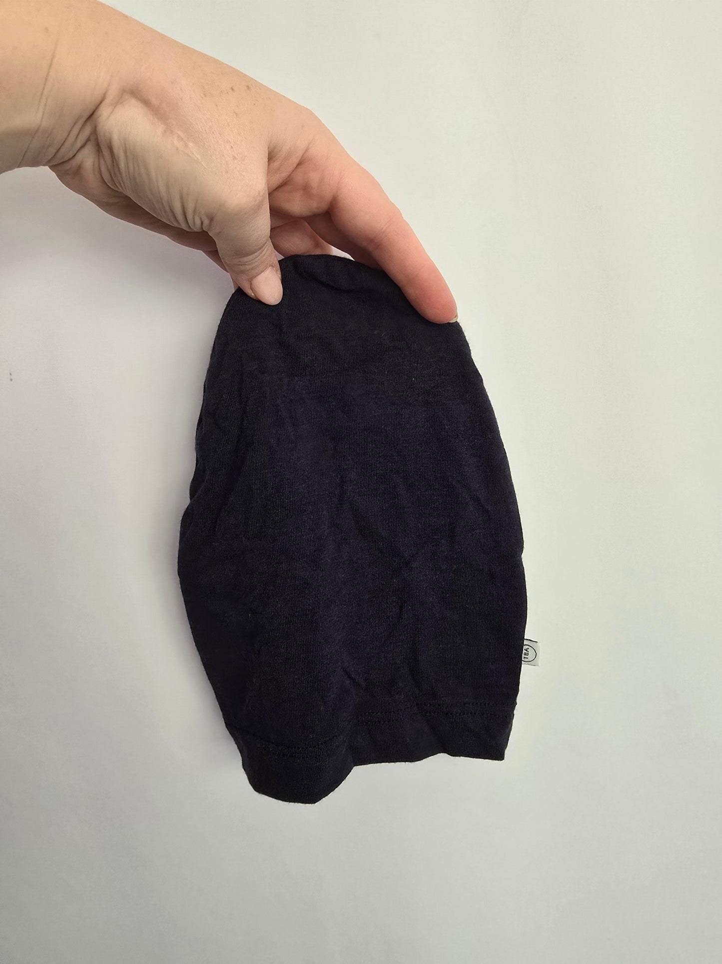 Tiny Button Apparel Navy Slouch Beanie • 2-4 years