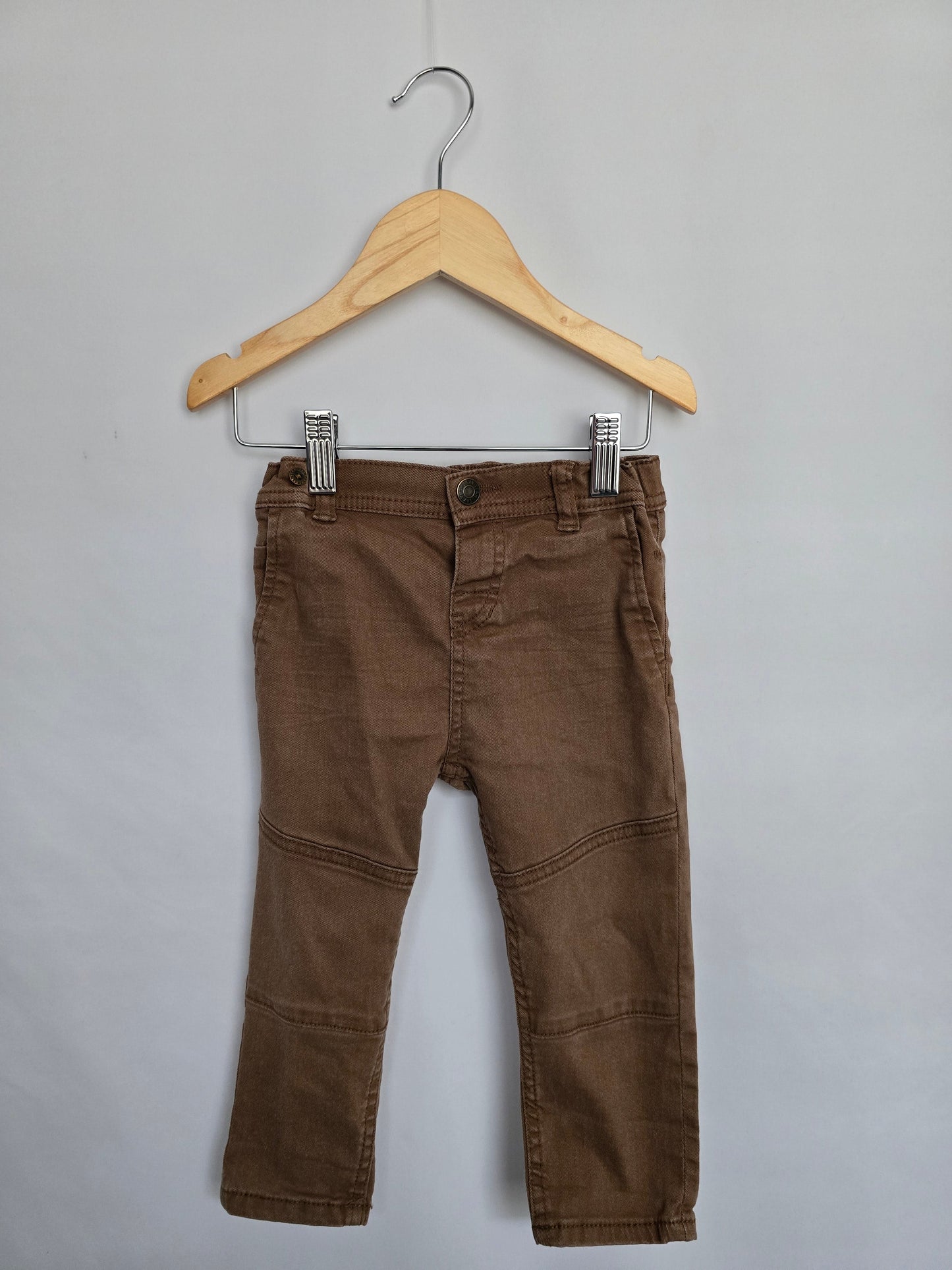 H&M Brown Khaki Pants • 12-18 months