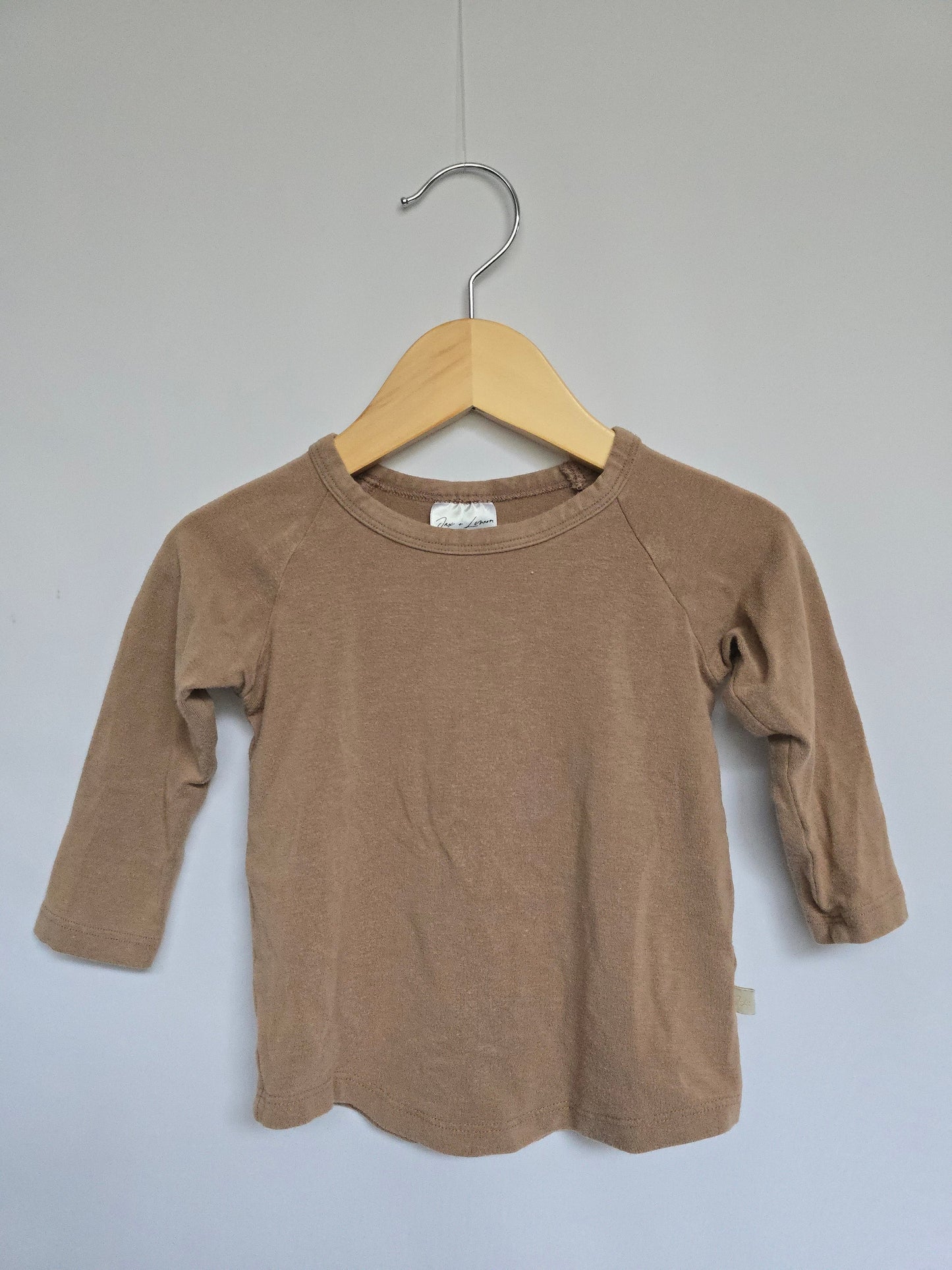 PLAY Jax & Lennon Oak Long Sleeve Tee • 6-12 months