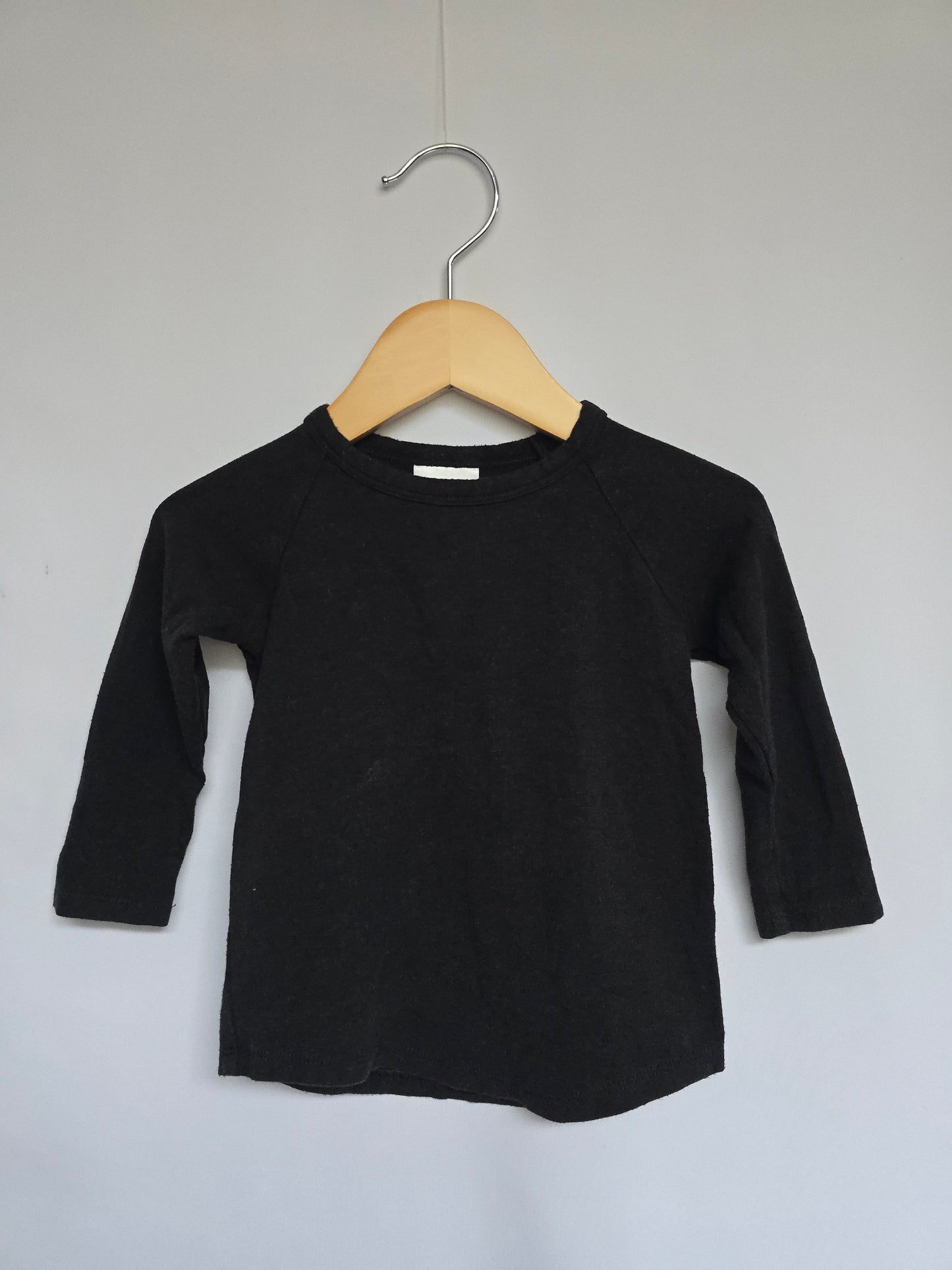 Jax & Lennon Black Long Sleeve Shirt • 6-12 months