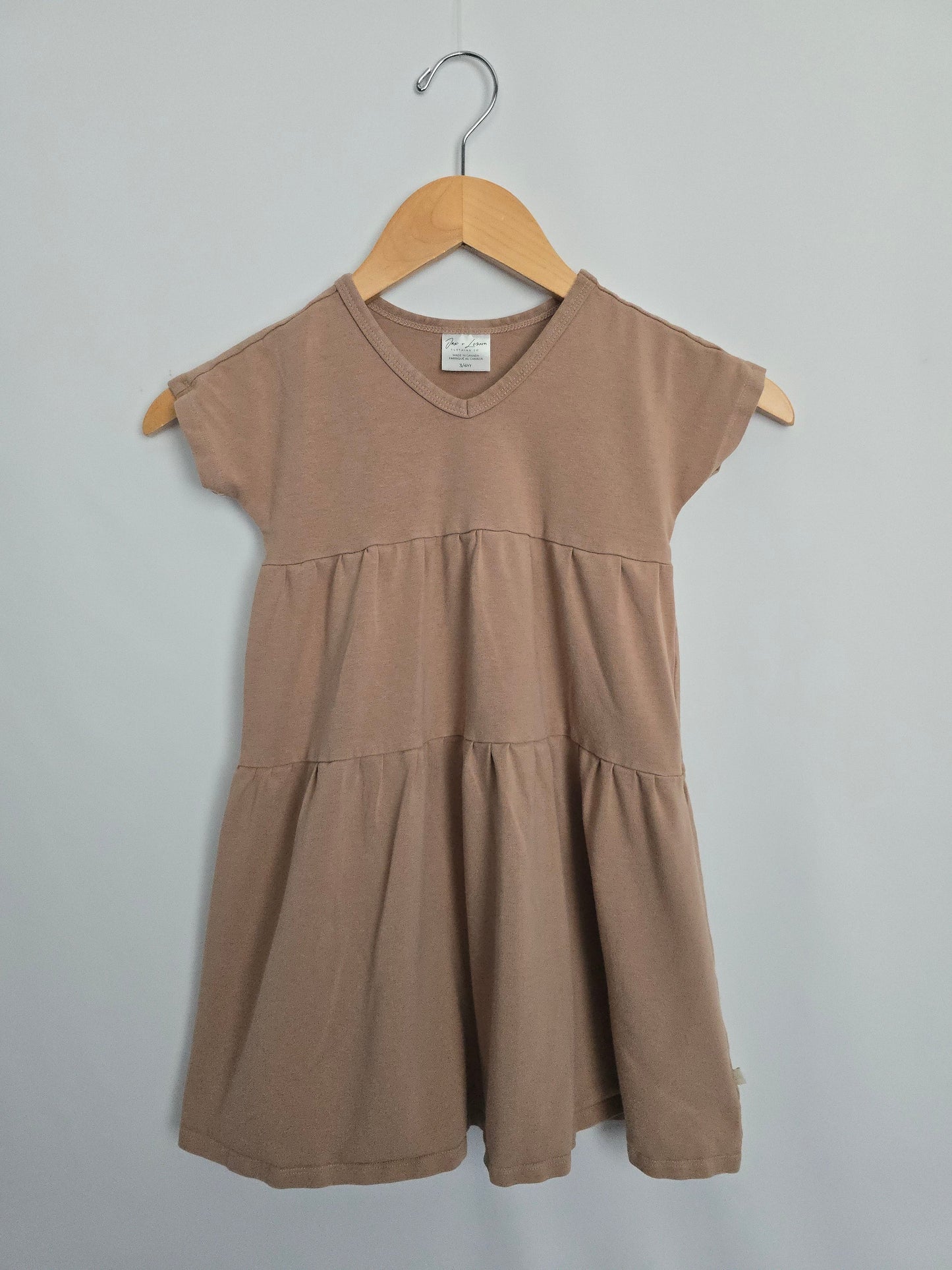 Jax & Lennon Oak Tiered Dress • 3-4 years