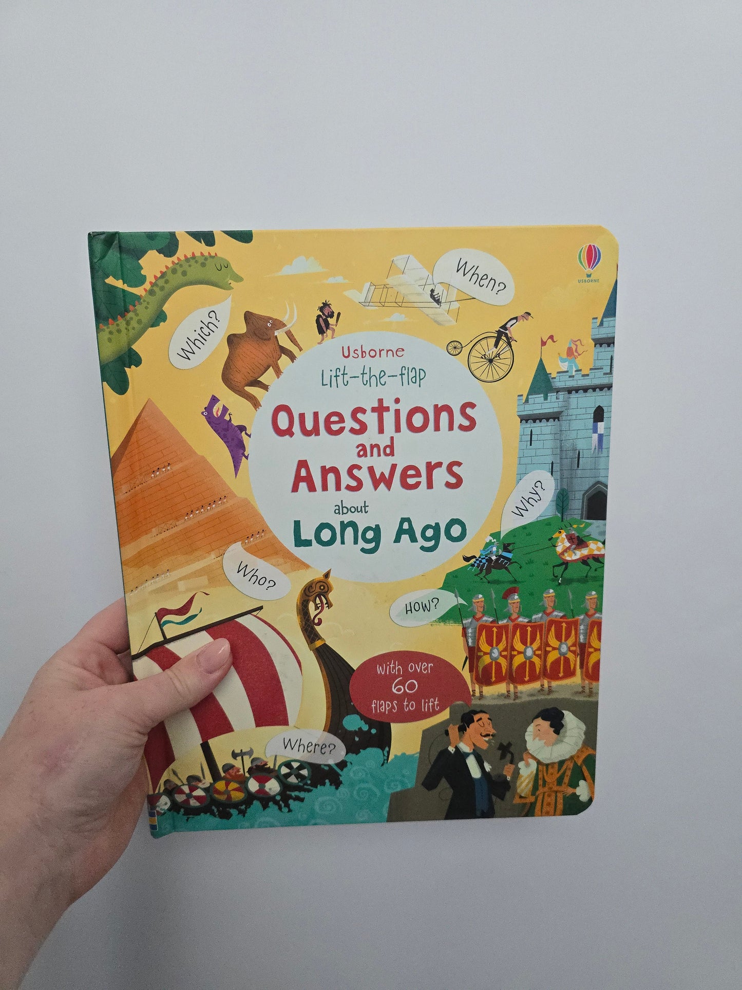 Questions & Answers About Long Ago • Hardcover Book