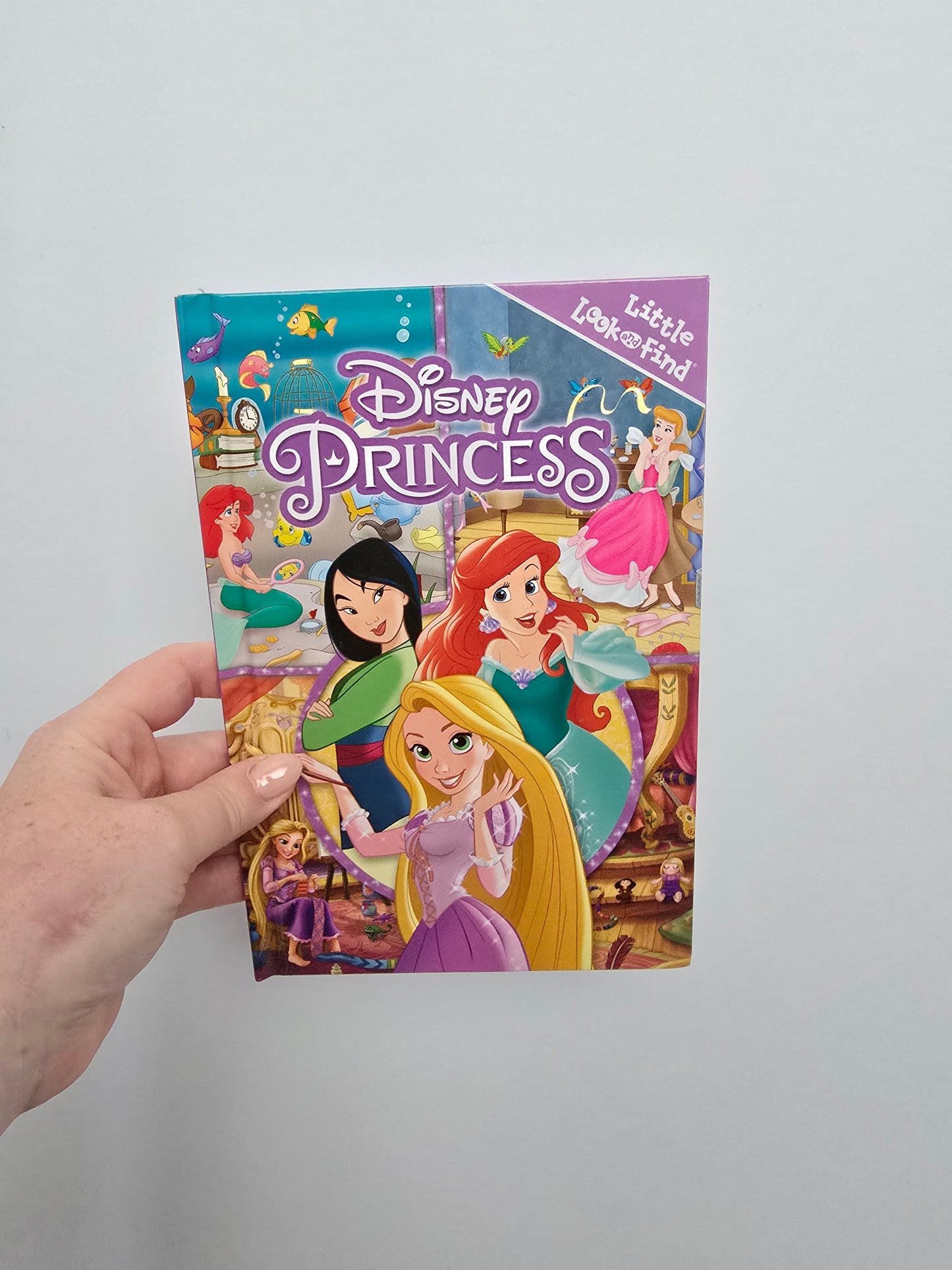 Disney Princess Little Look & Find • Hardcover Book (2)