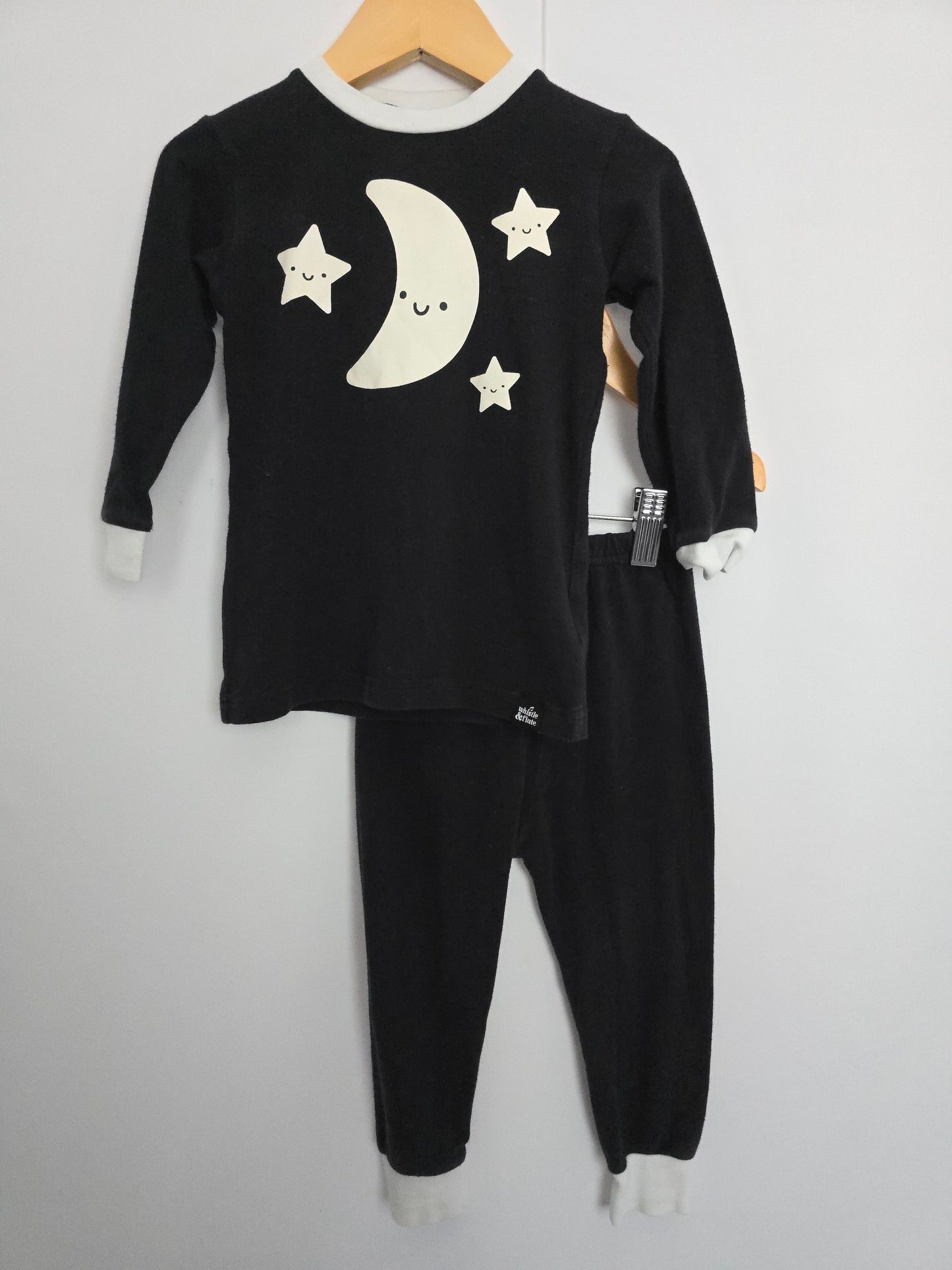 Whistle & Flute Moon & Stars Pajamas • 1-2 years