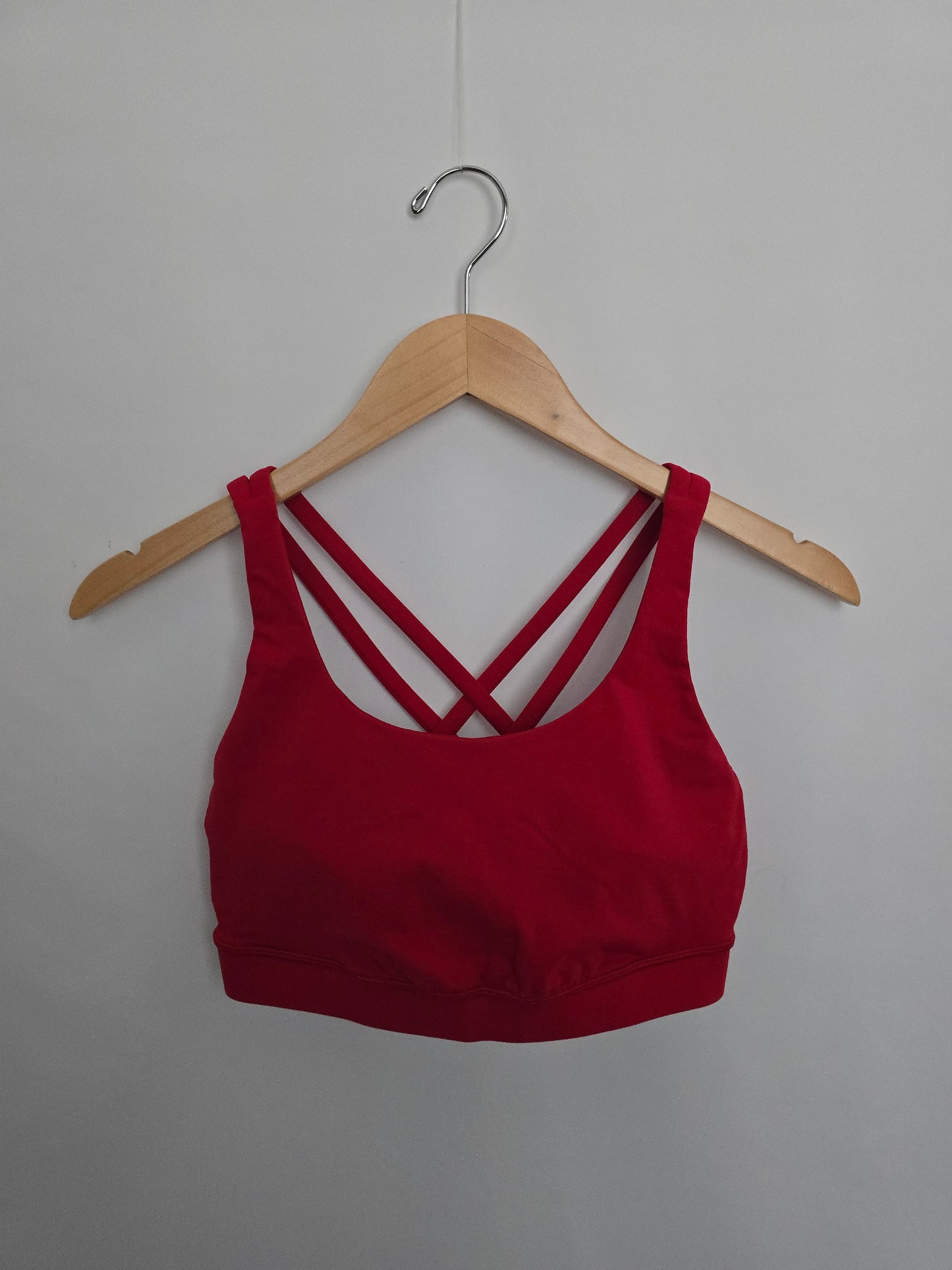 Lululemon Red Energy Bra • 8 Medium