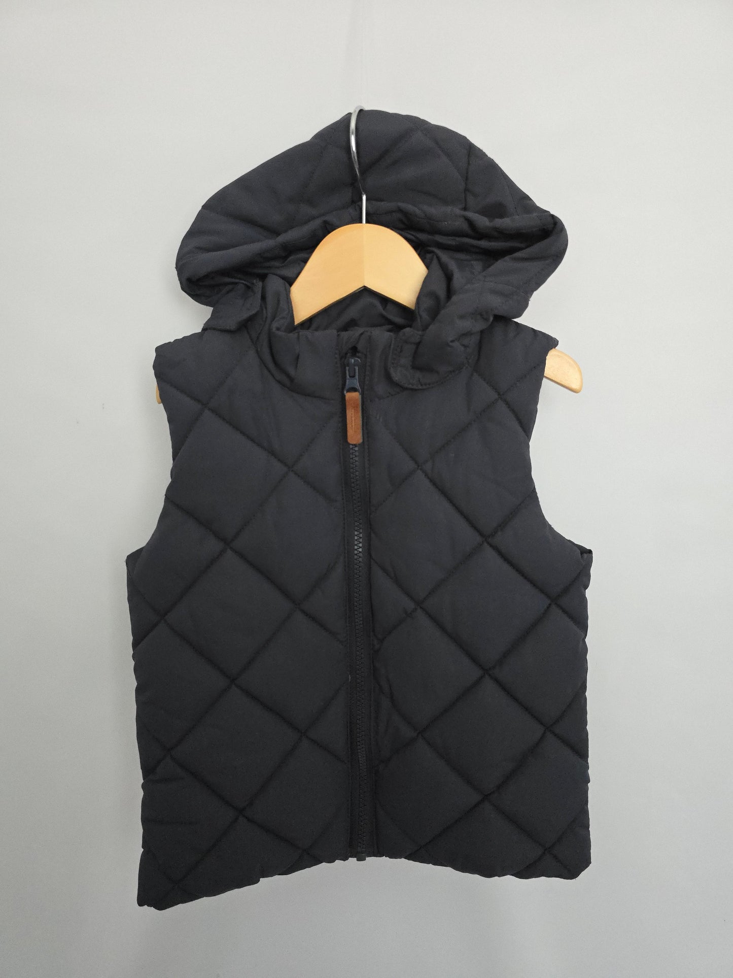 H&M Hooded Puffer Vest • 18-24 months