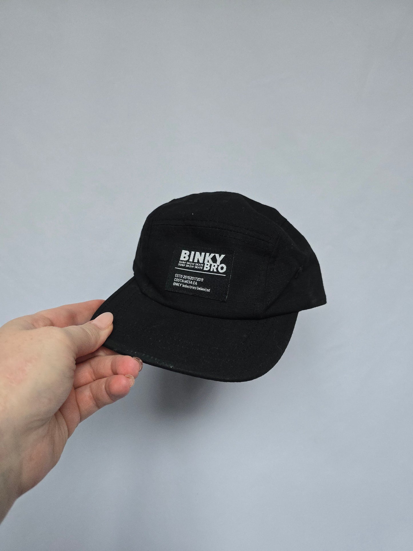 Binky Bro 5 Panel Hat • 3-12 months