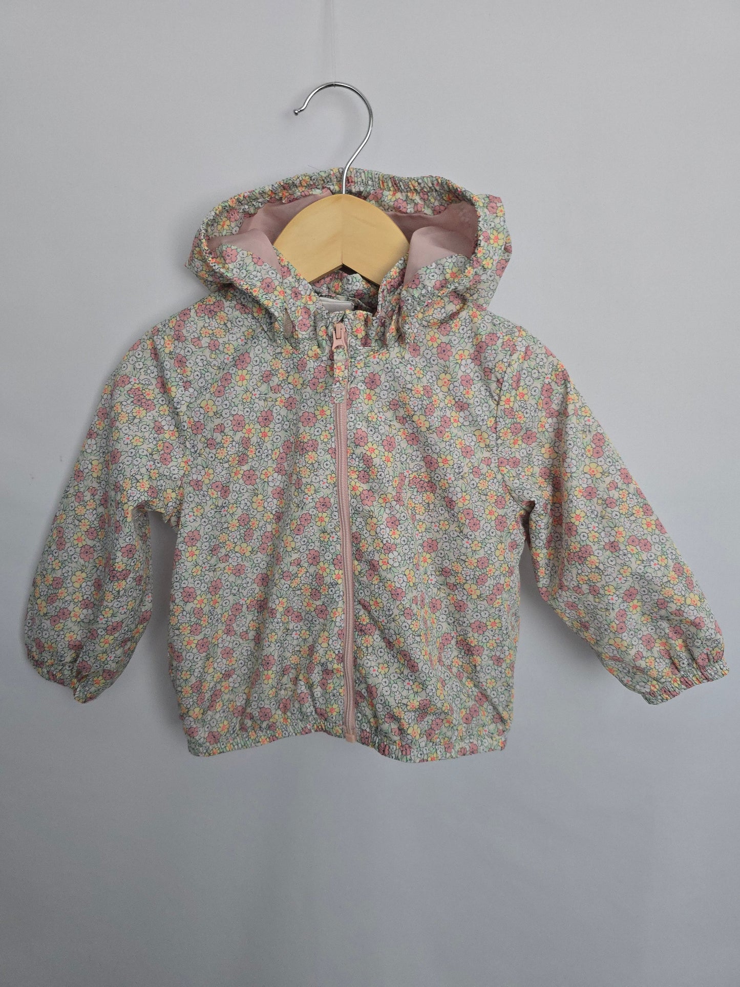 H&M Floral Windbreaker • 6-9 months