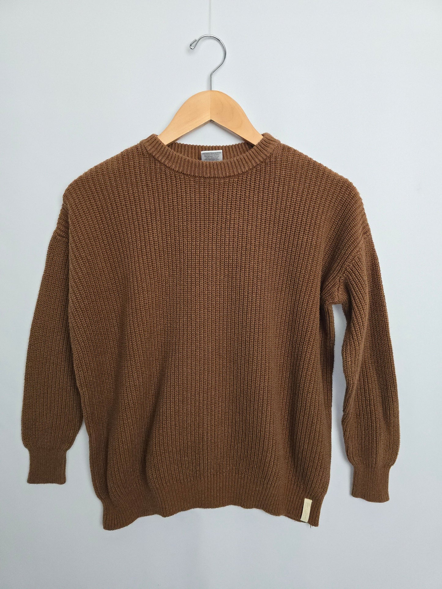 Jax & Lennon Chestnut Knit Sweater • Medium