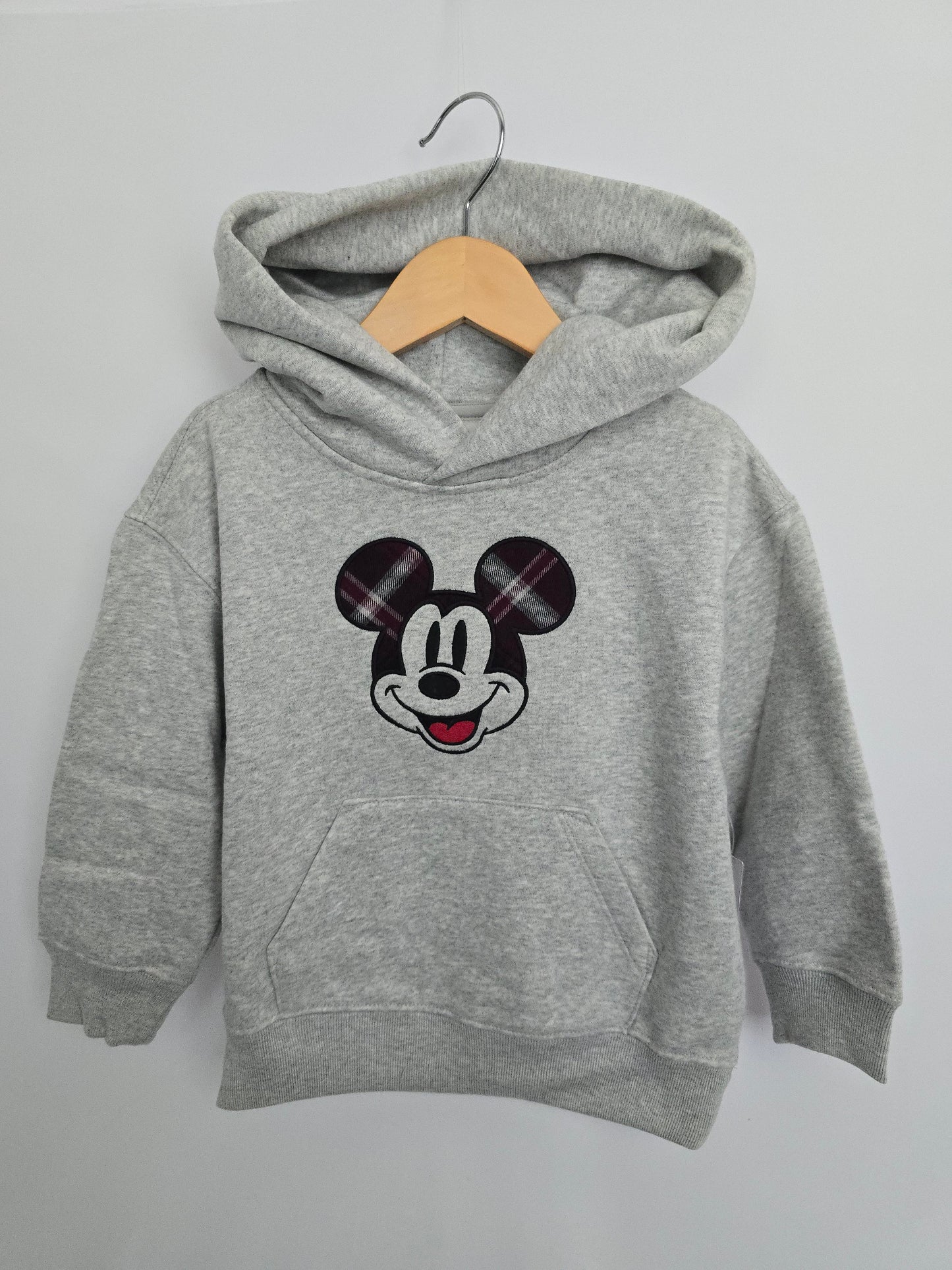 NEW Gap Disney Plaid Mickey Hoodie • 3 years
