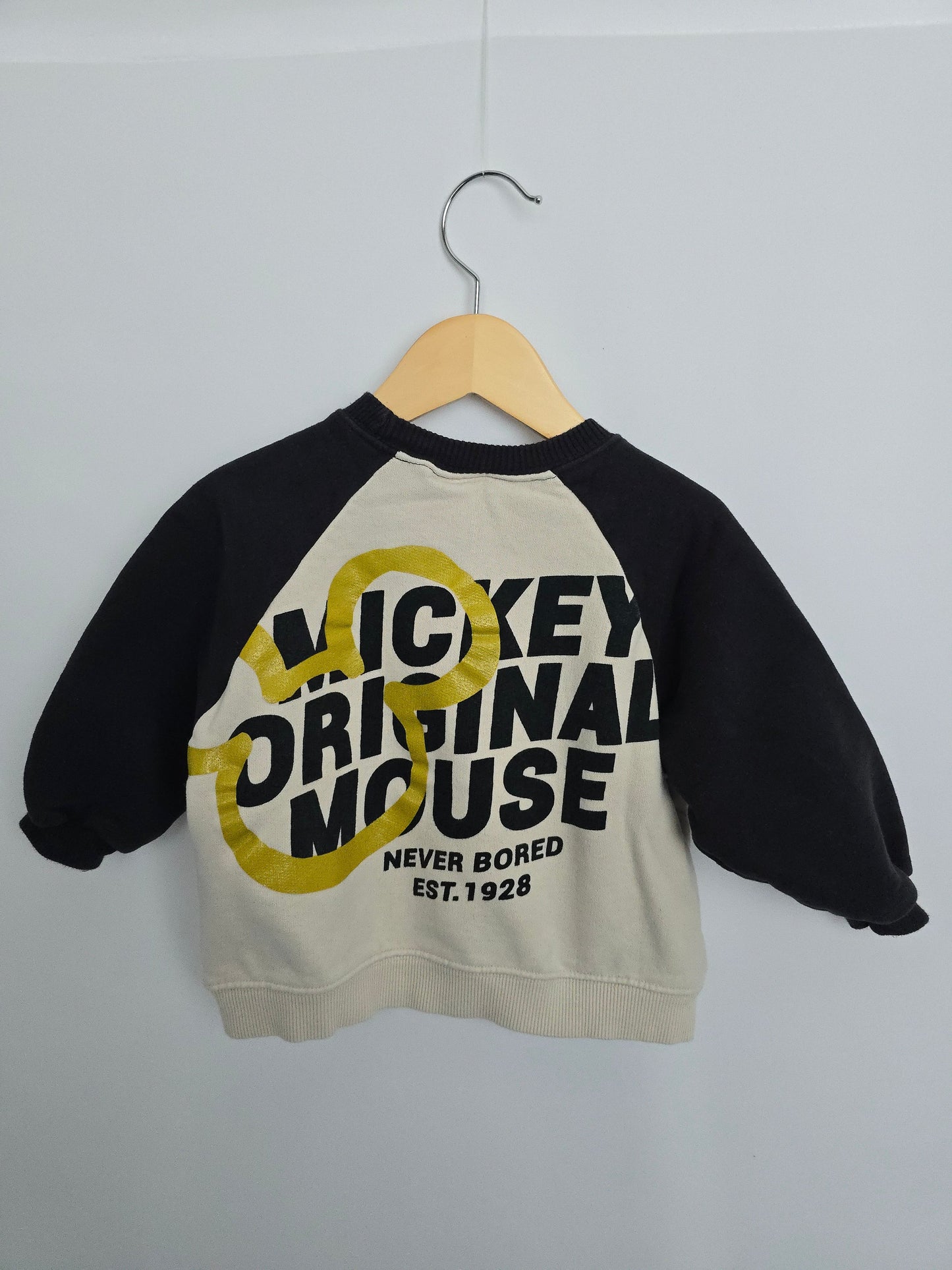 Zara Disney Mickey Mouse Crew • 2-3 years