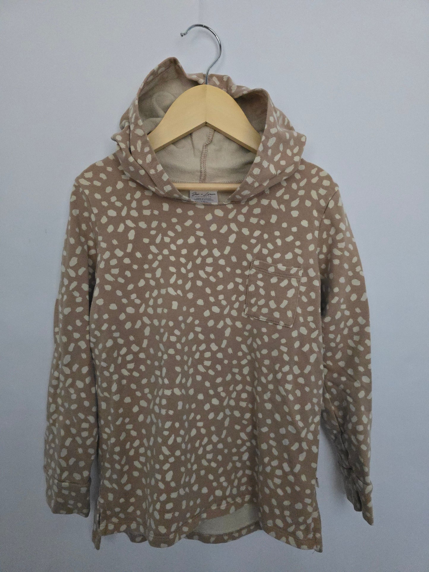 Jax & Lennon Fawn Hoodie • 4-5 years