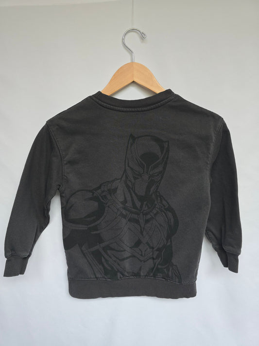 H&M Black Panther Crewneck • 6-8 years