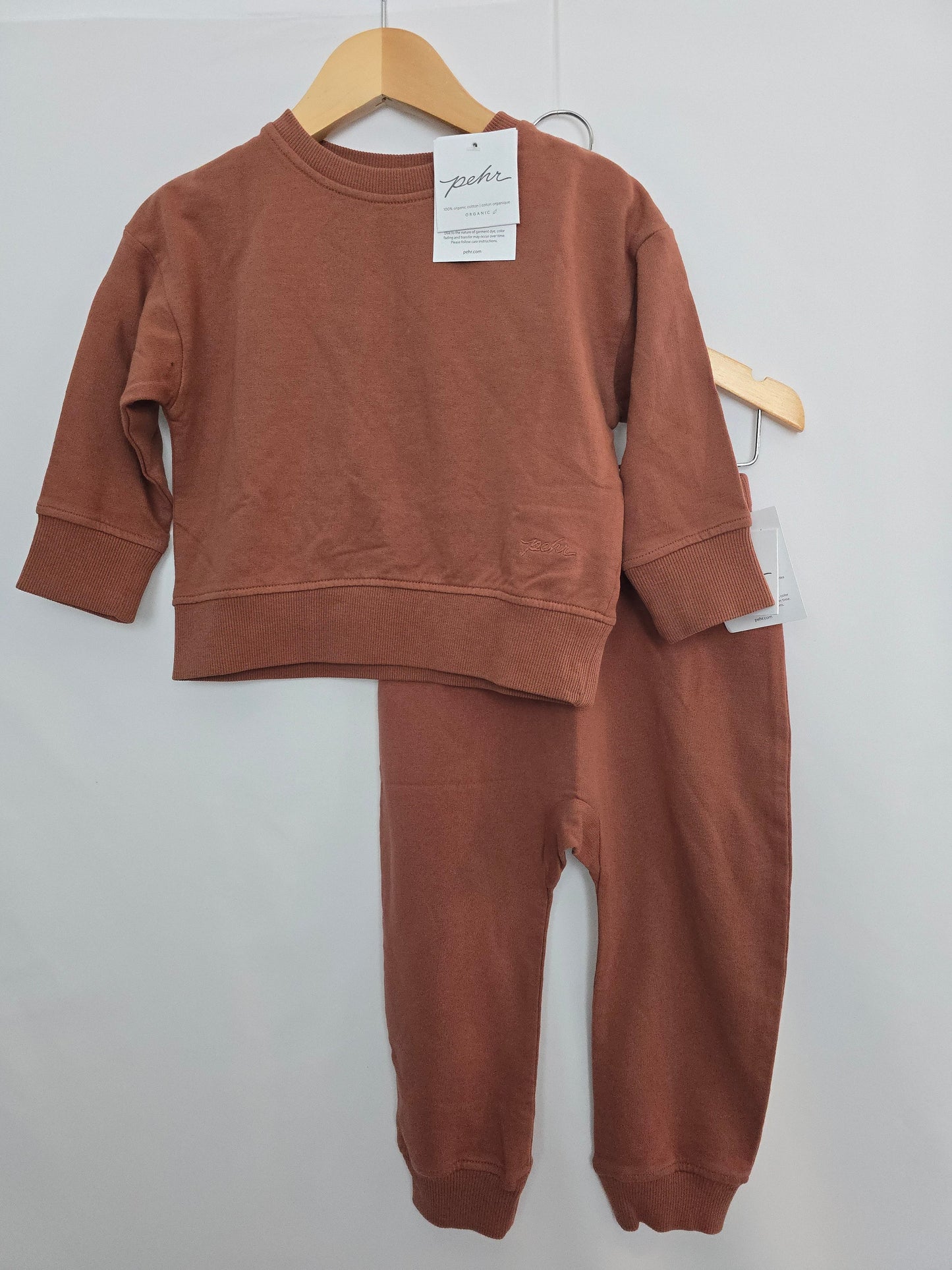 NEW Pehr Rust Lounge Set • 18-24 months