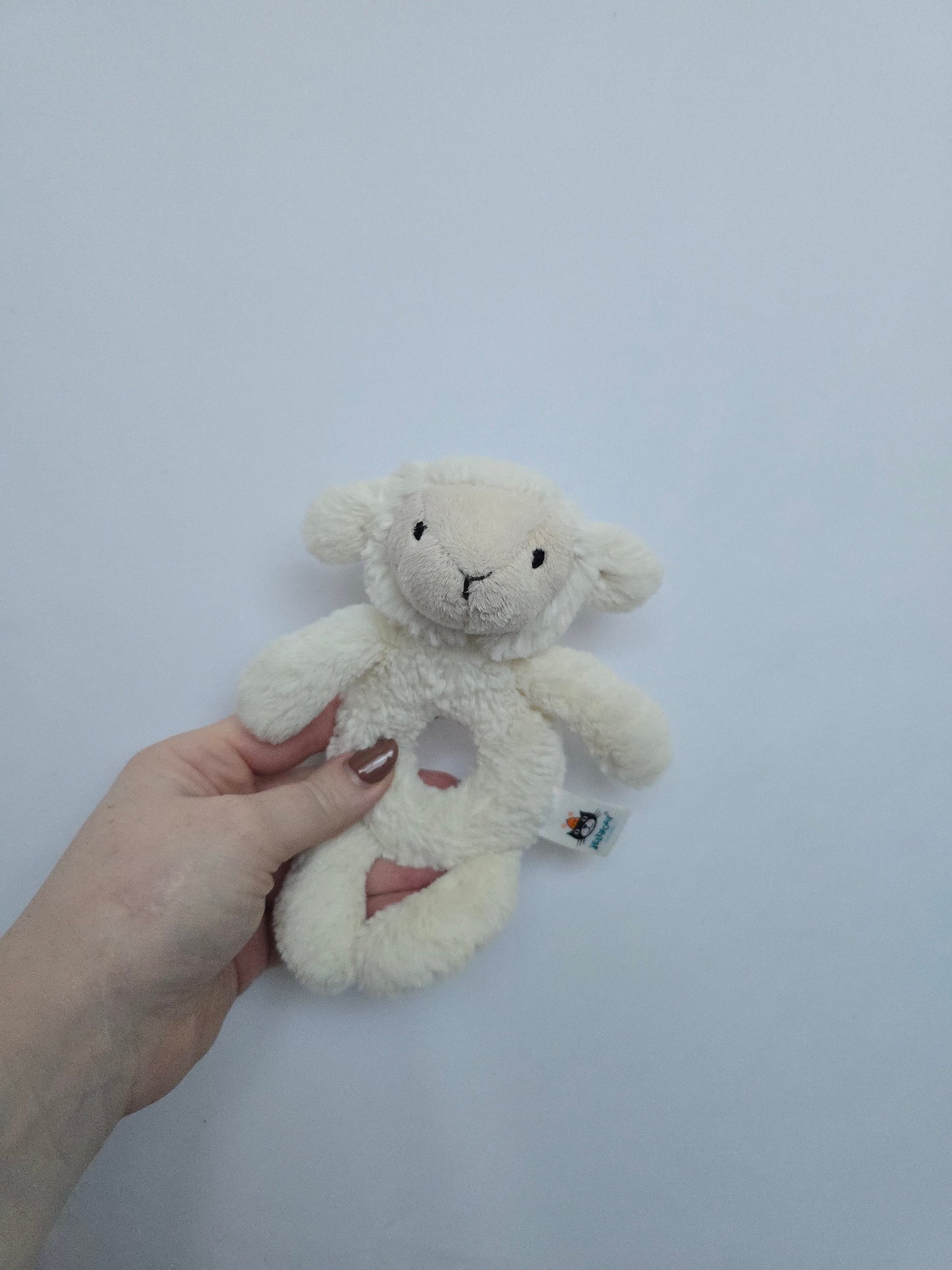 Jellycat Bashful Lamb Rattle