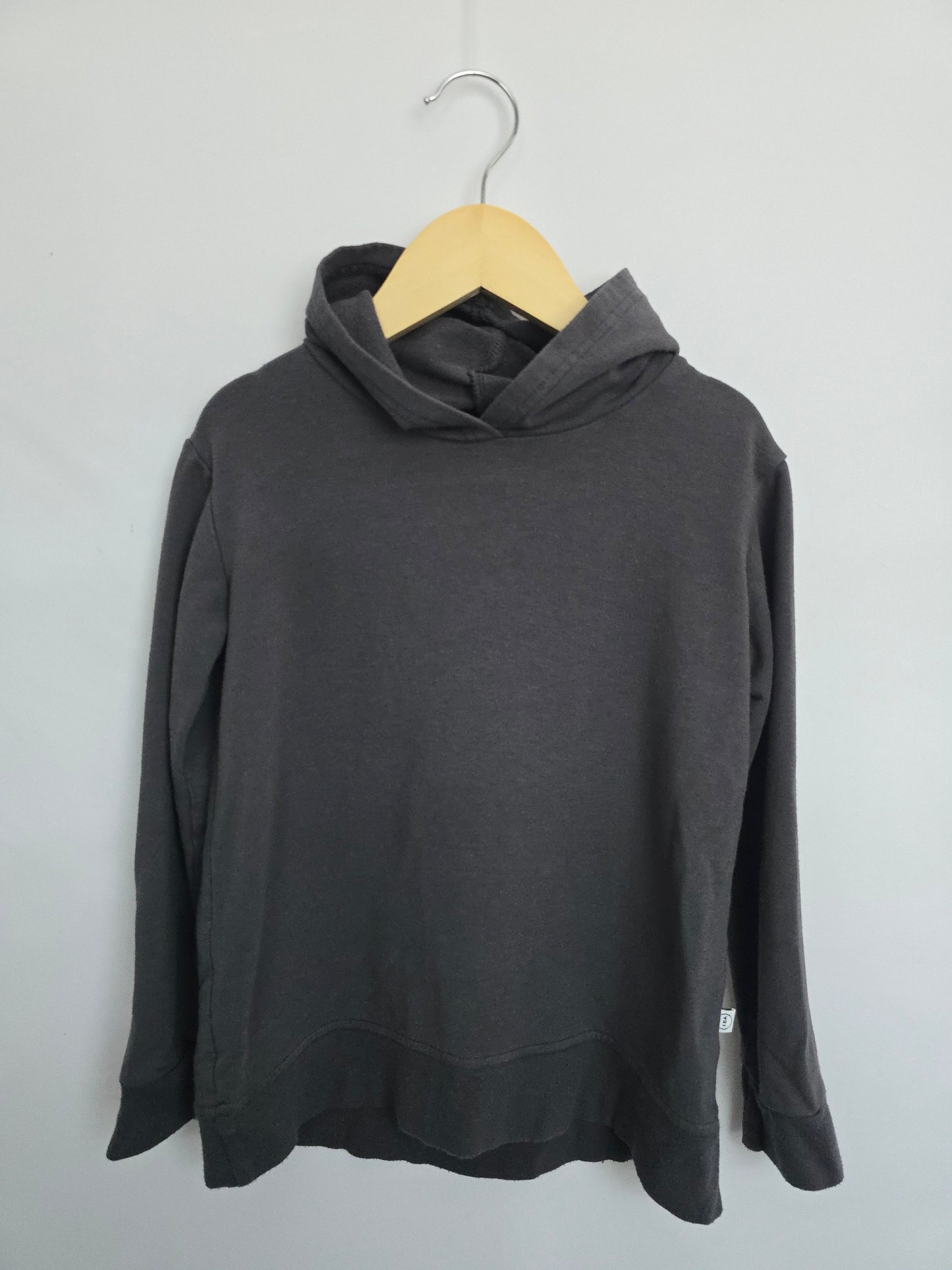 Tiny Button Apparel Dark Grey Hoodie • 4-5 years