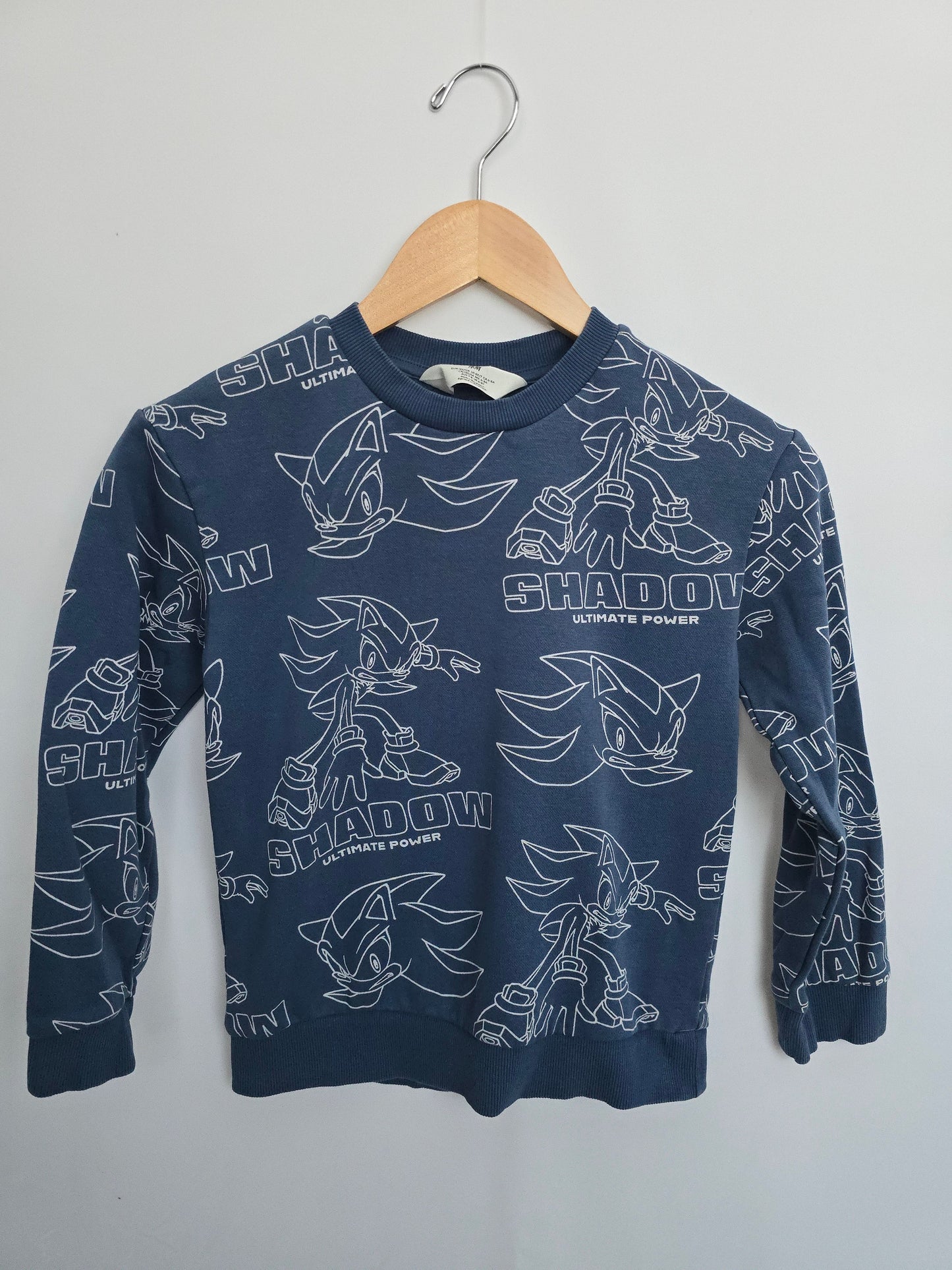 H&M Shadow Sonic Crewneck • 6-8 years