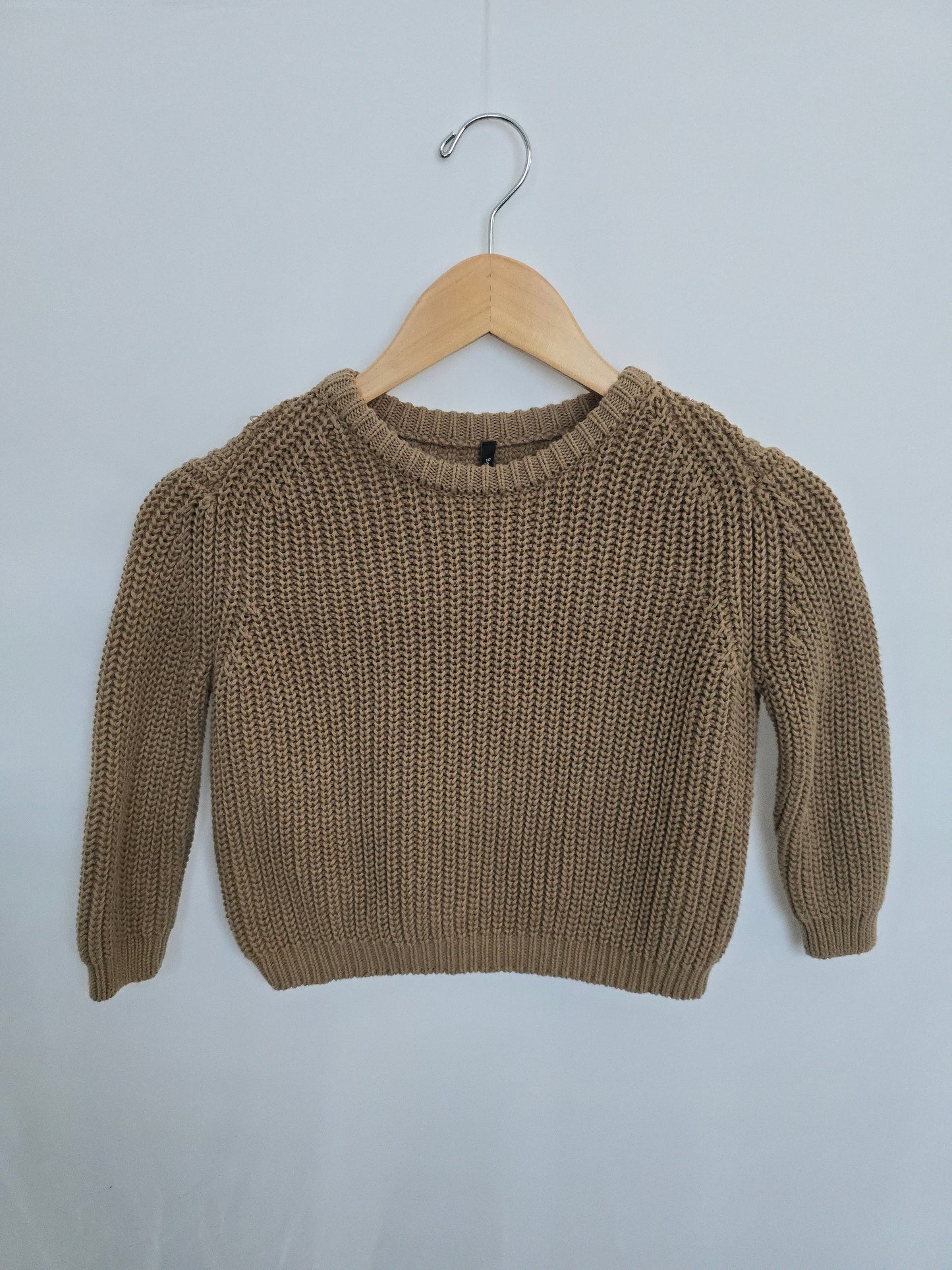 Belan J Moss Chunky Knit Sweater • 2-4 years