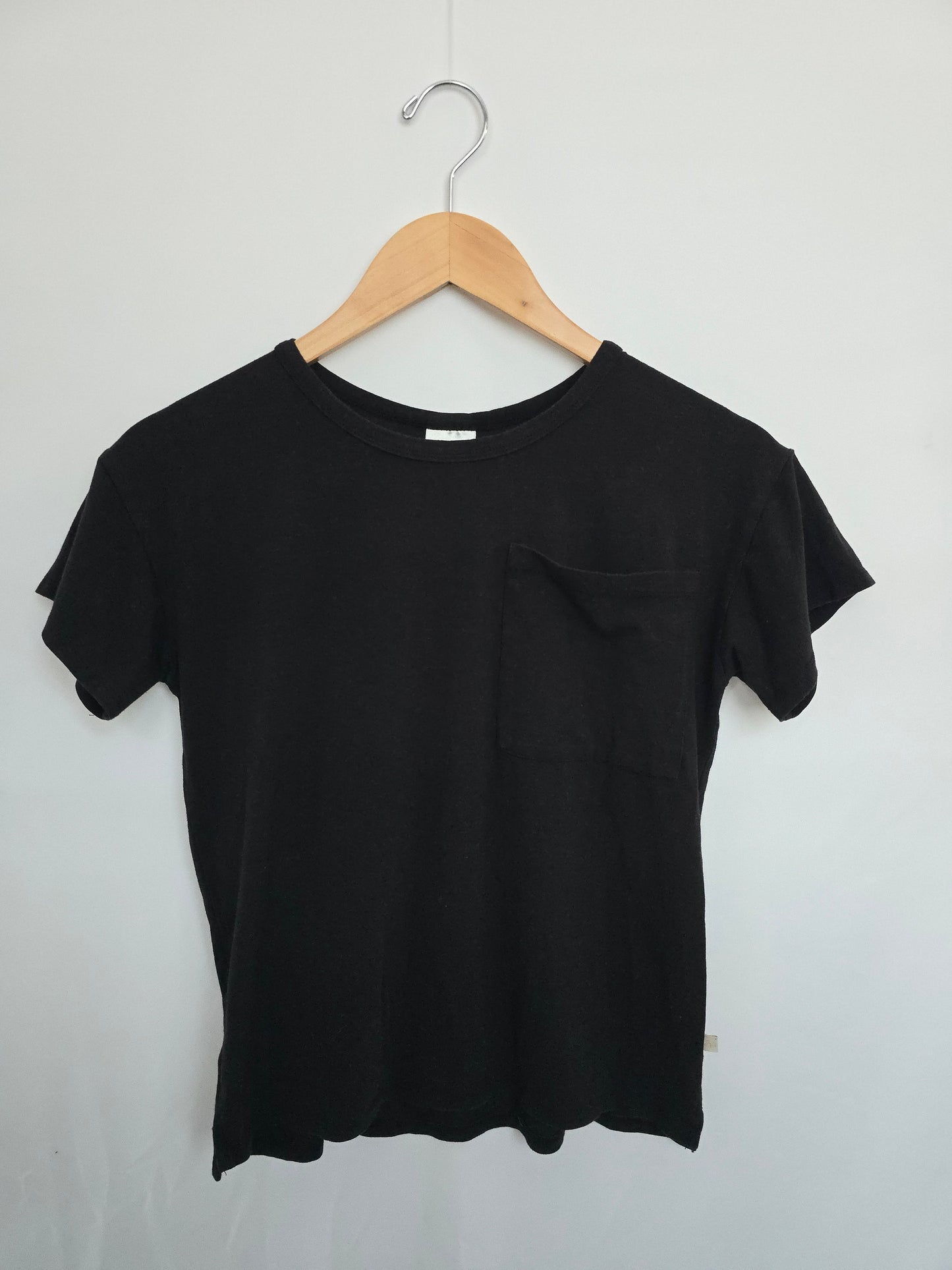 Jax & Lennon Black Boxy Tee • Youth Medium 8-9 years