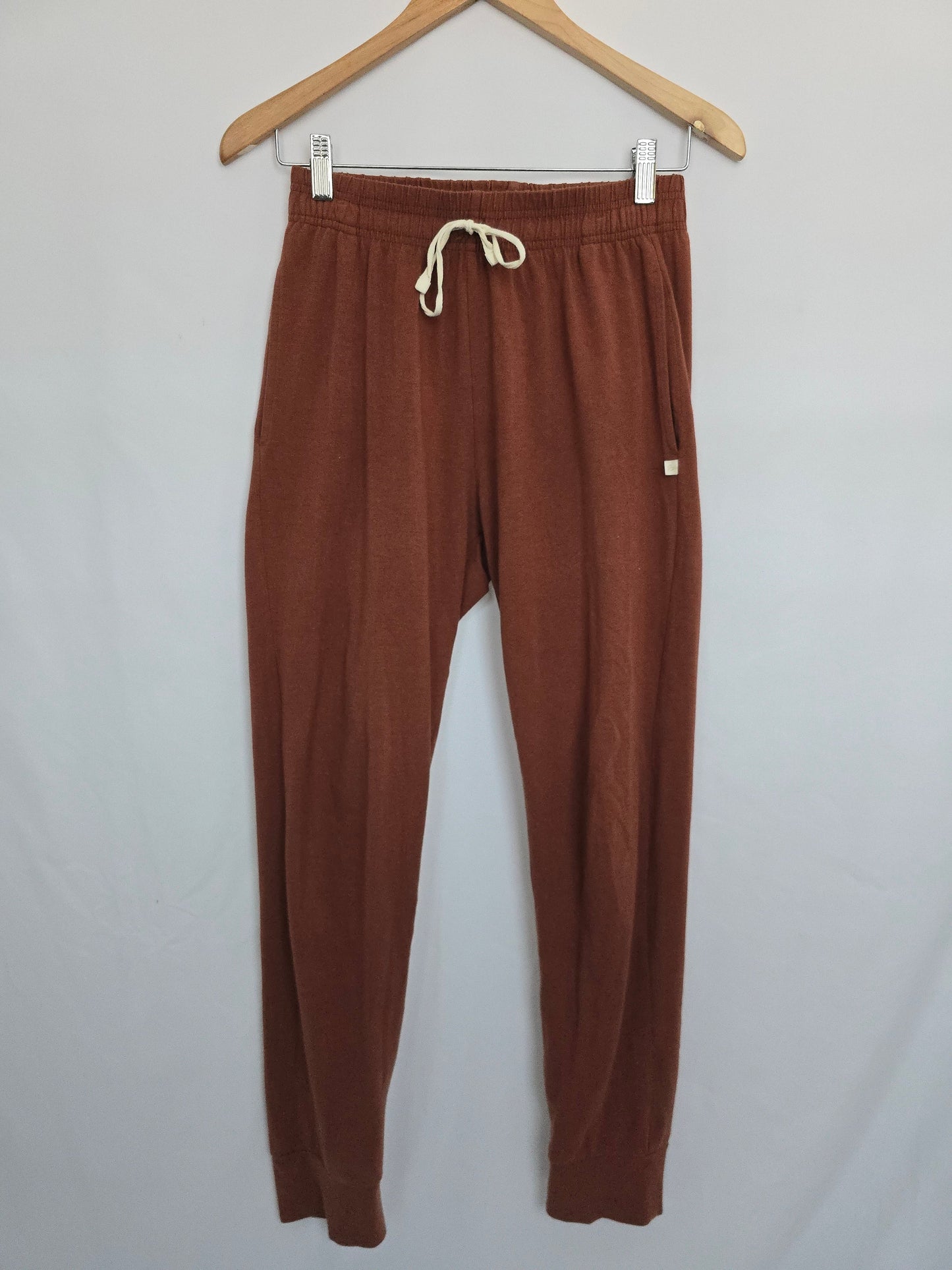 Jax & Lennon Rust Joggers • Small