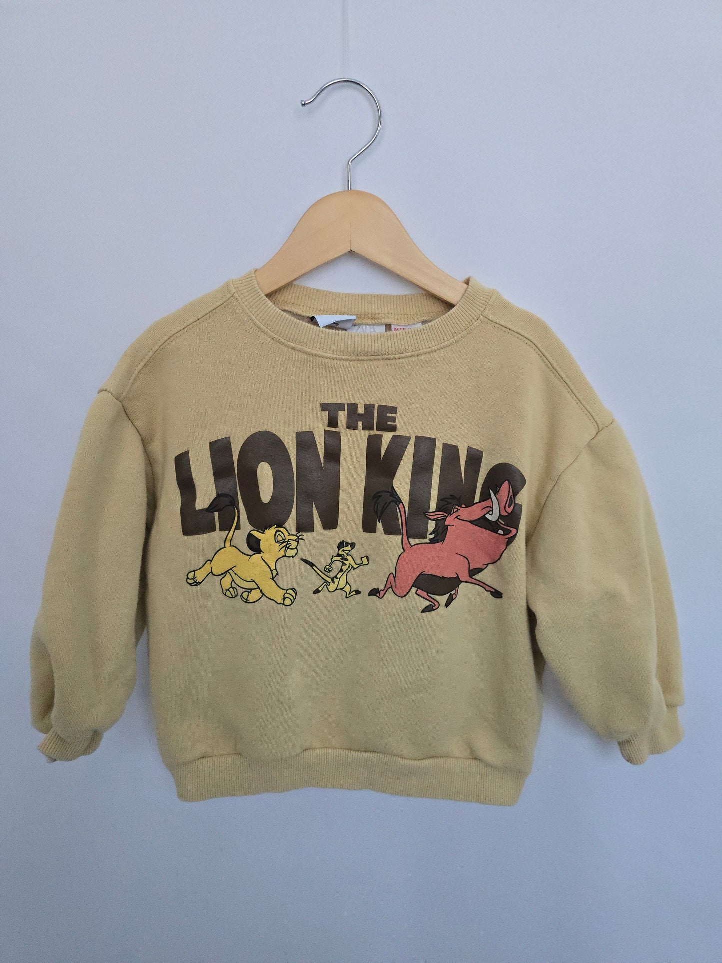 Zara x The Lion King Crewneck • 4-5 years**
