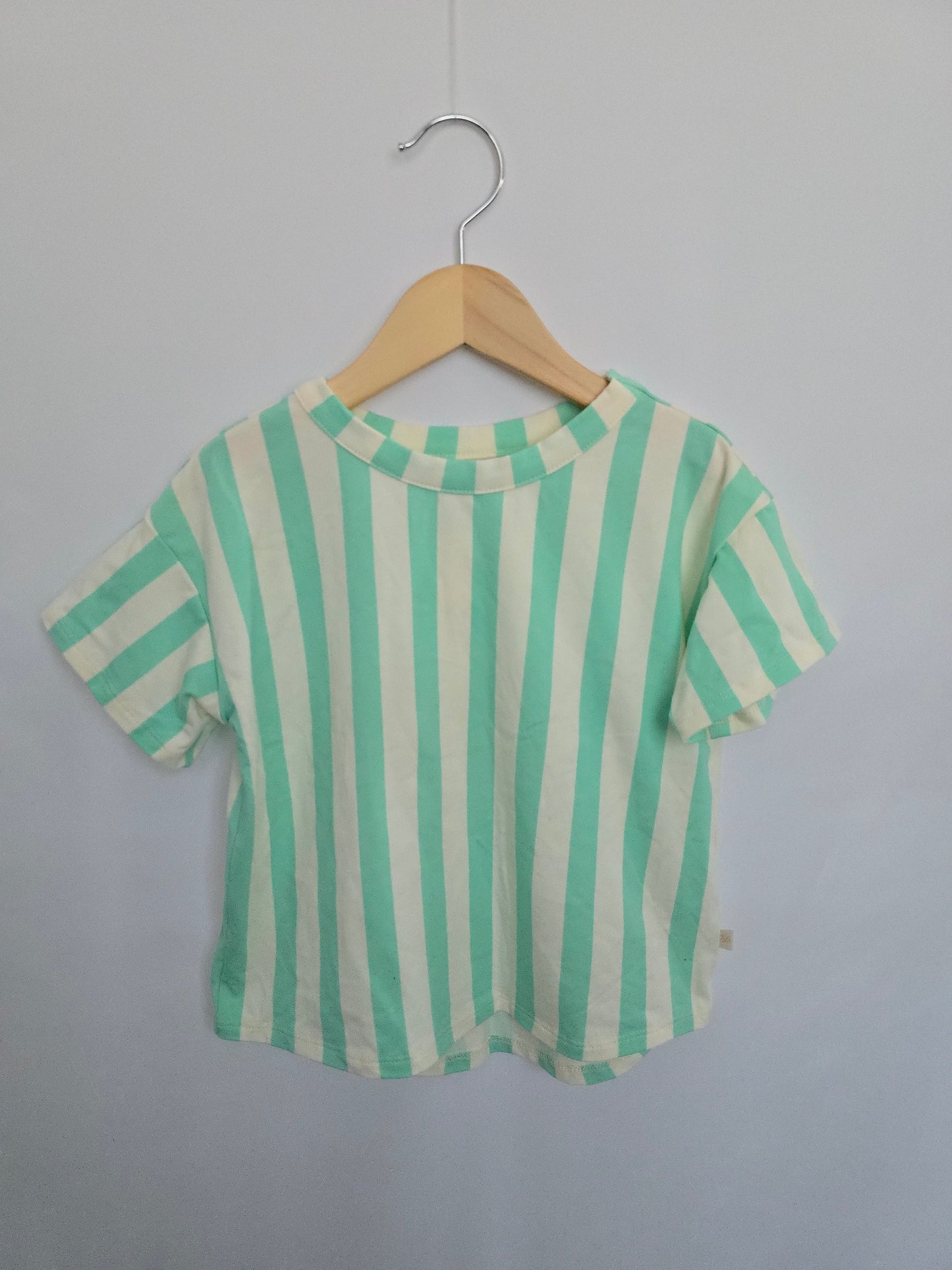 NEW Jax & Lennon Cabana Stripe Essential Tee • 3-4 years