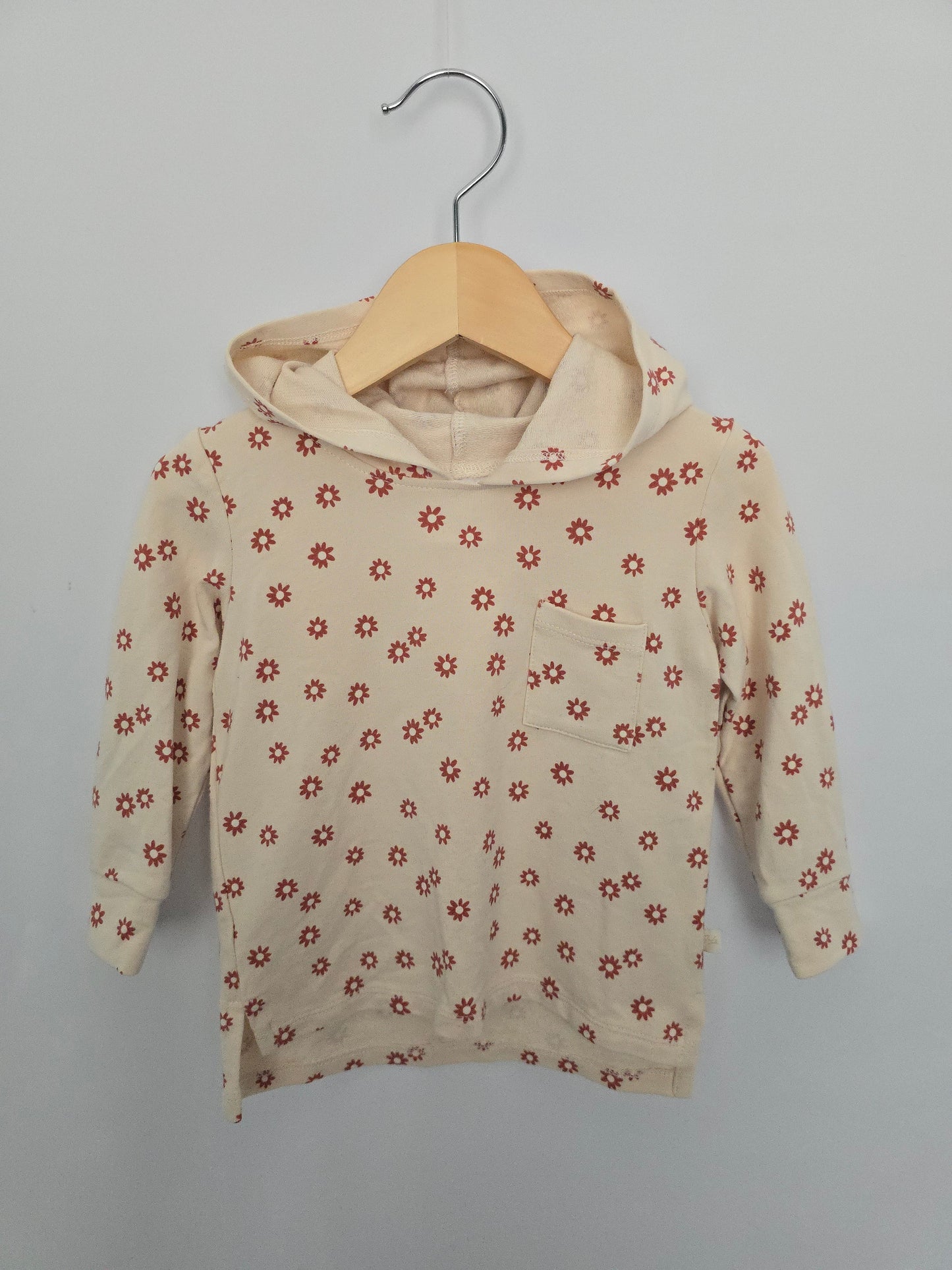 Jax & Lennon Daisies Terry Hoodie • 6-12 months