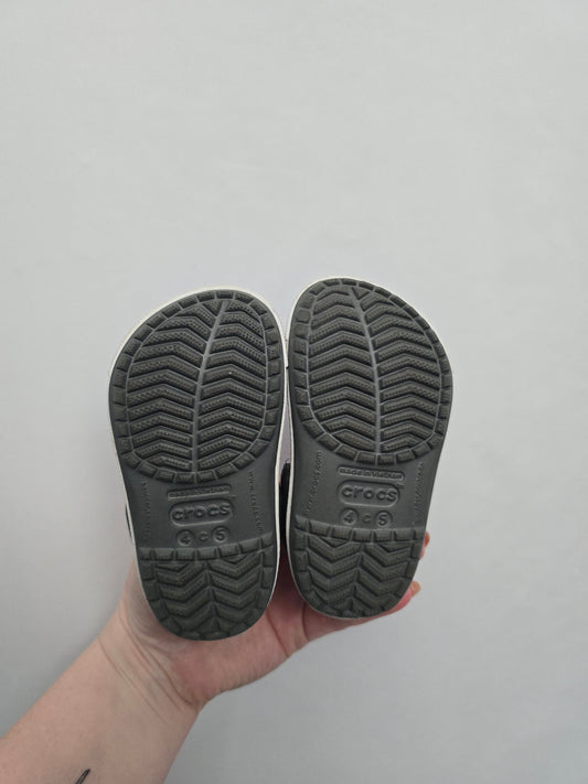 Crocs Grey Army • 4-5C