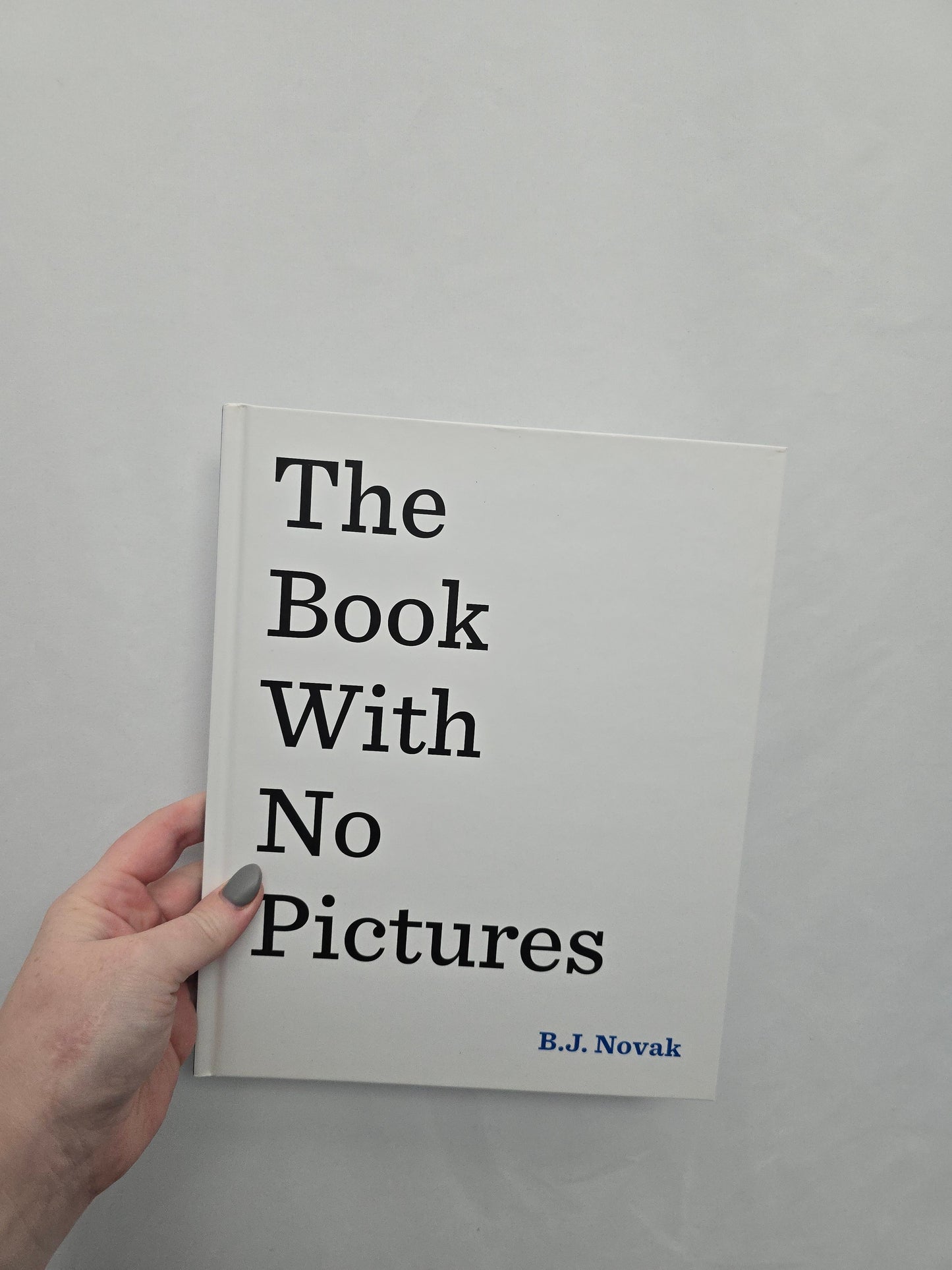 The Book With No Pictures • Hardcover Book