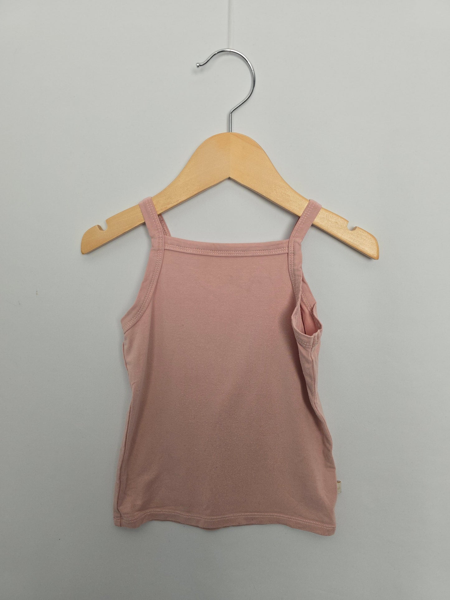 Jax & Lennon Blush Fitted Tank • 12-18 months