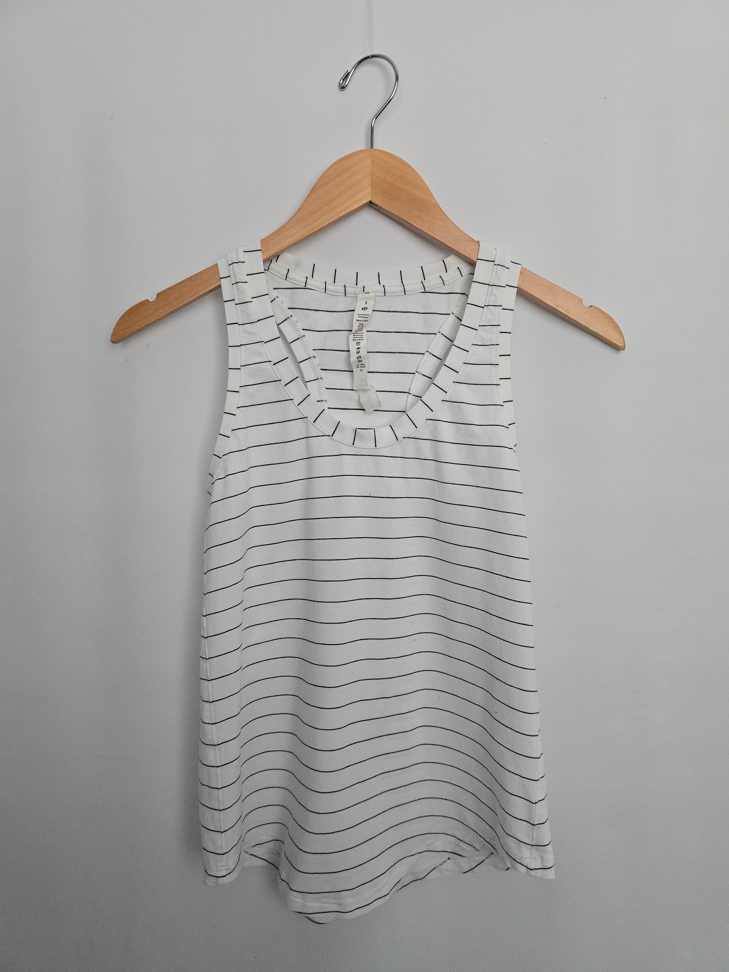 Lululemon Stripe Racerback Tank • X-Small 2