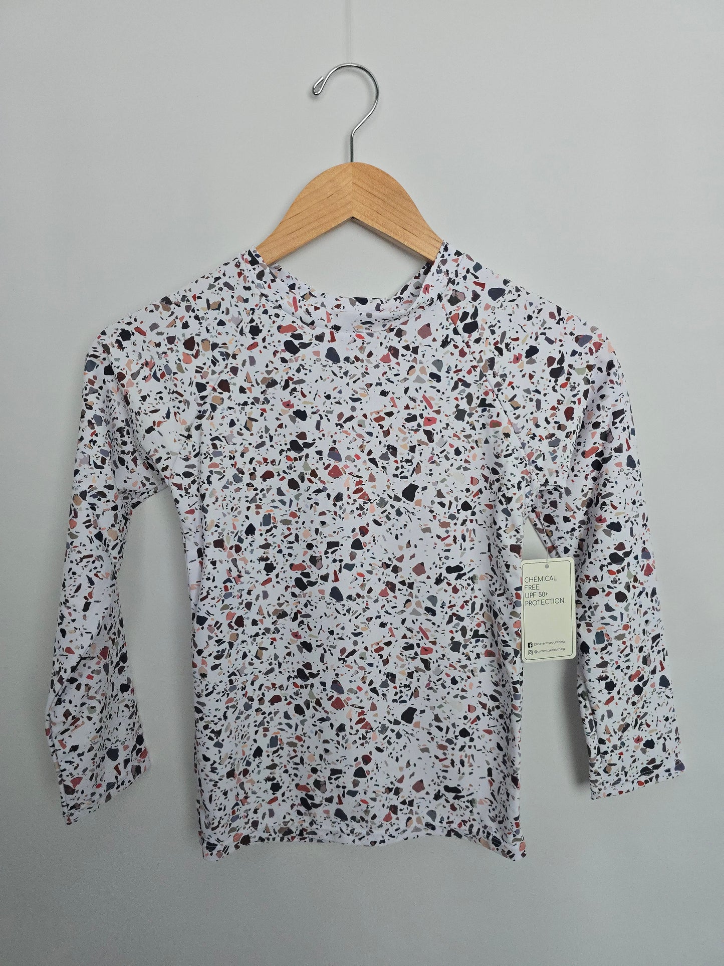 NEW Current Tyed Blake Rashguard • 8-9 years