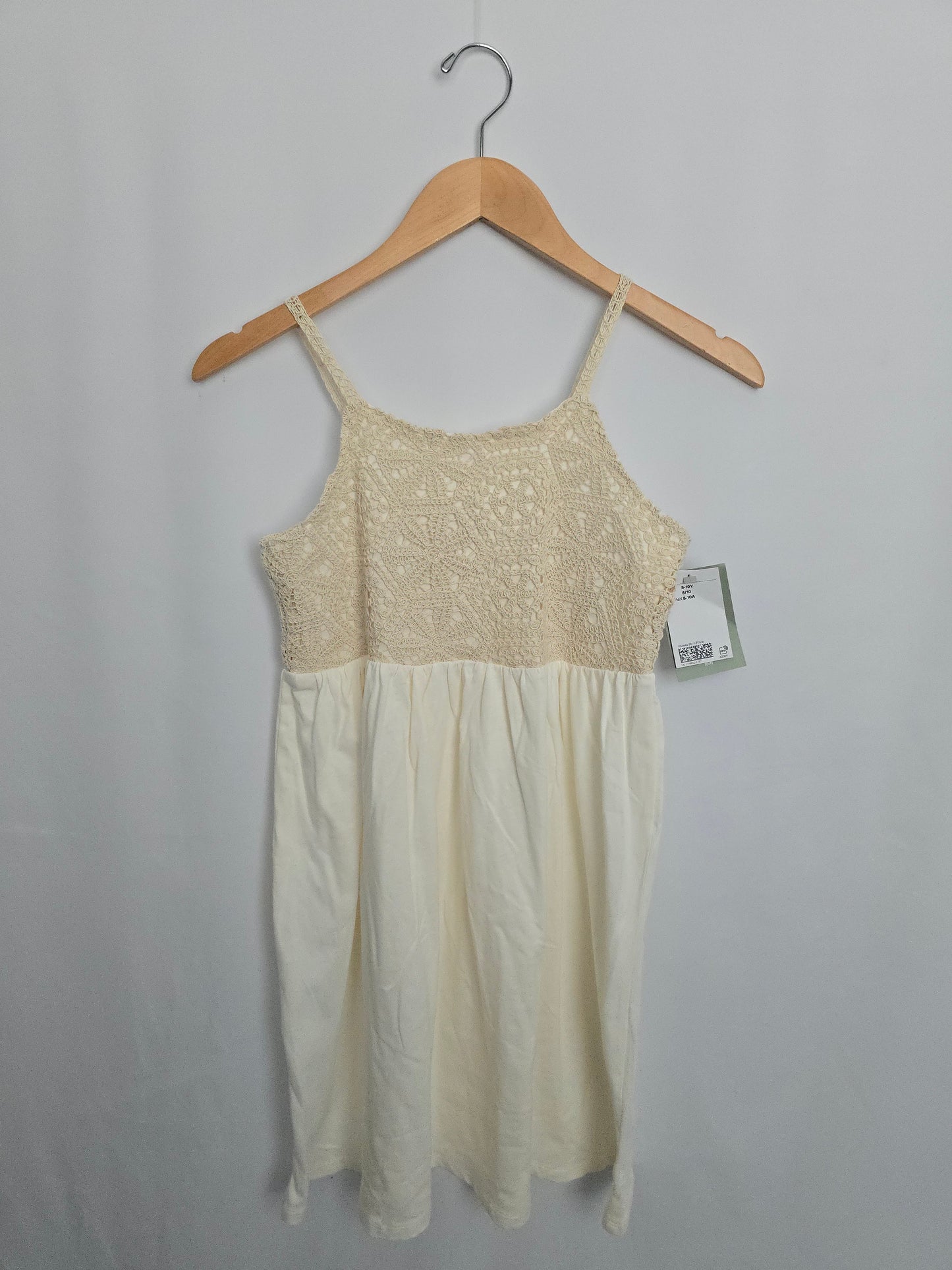 NEW H&M Crochet Top Dress • 8-10 years