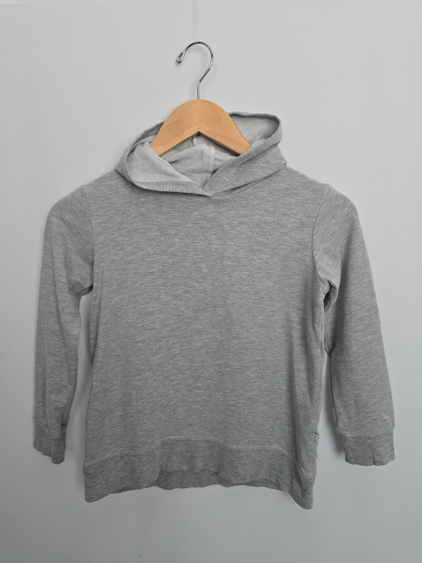 Tiny Button Apparel Grey Hoodie • 6-7 years