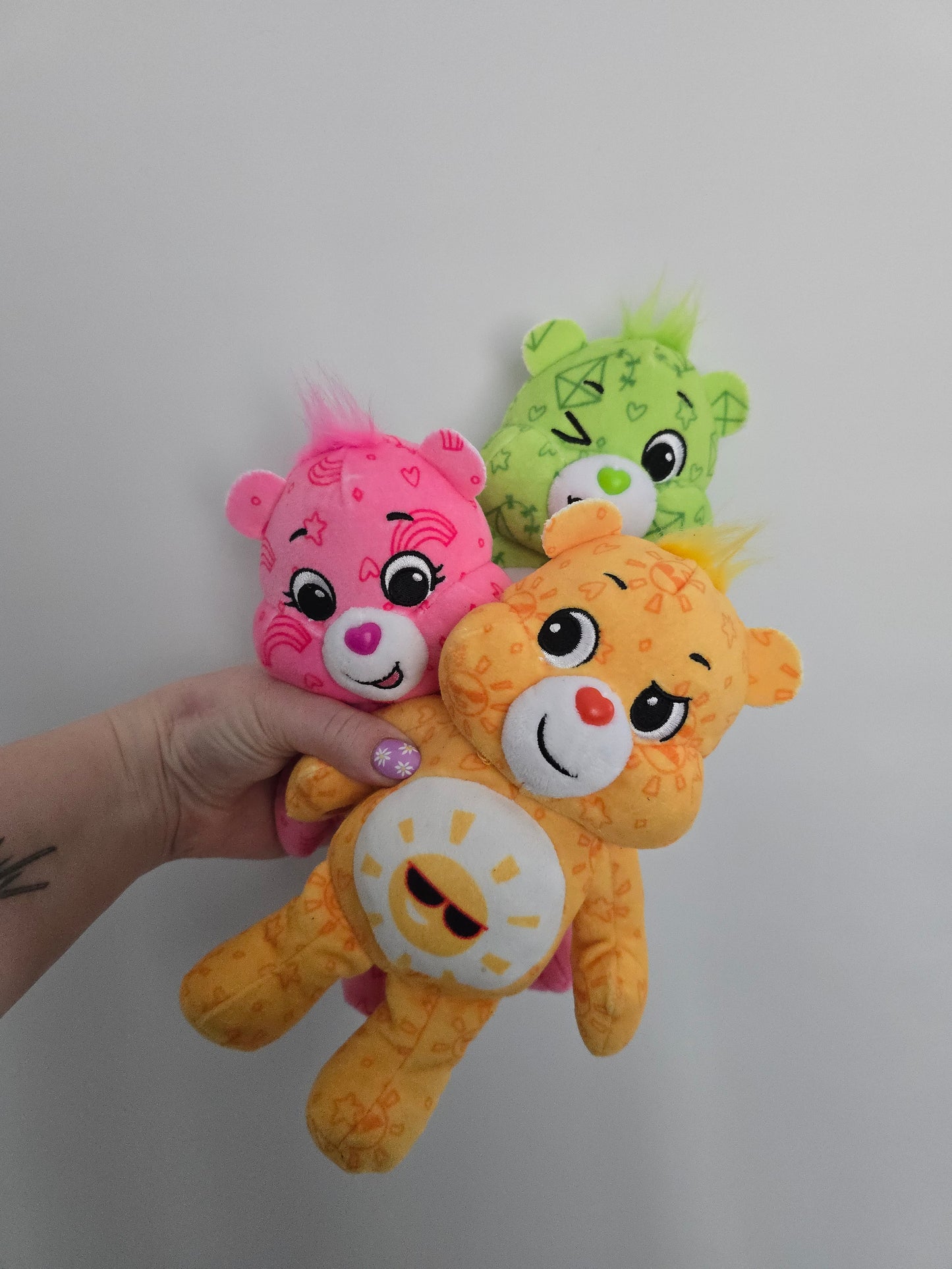 Carebears Plush 3 Pack