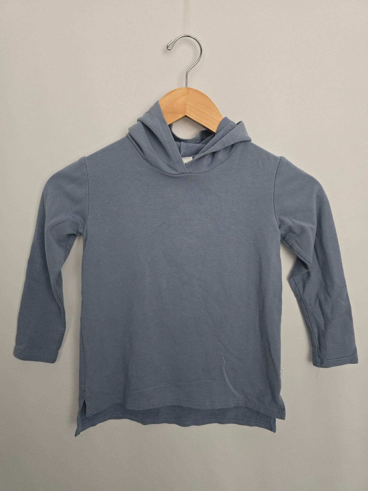 PLAY Tiny Button Apparel Blue Hoodie • 4-5 years